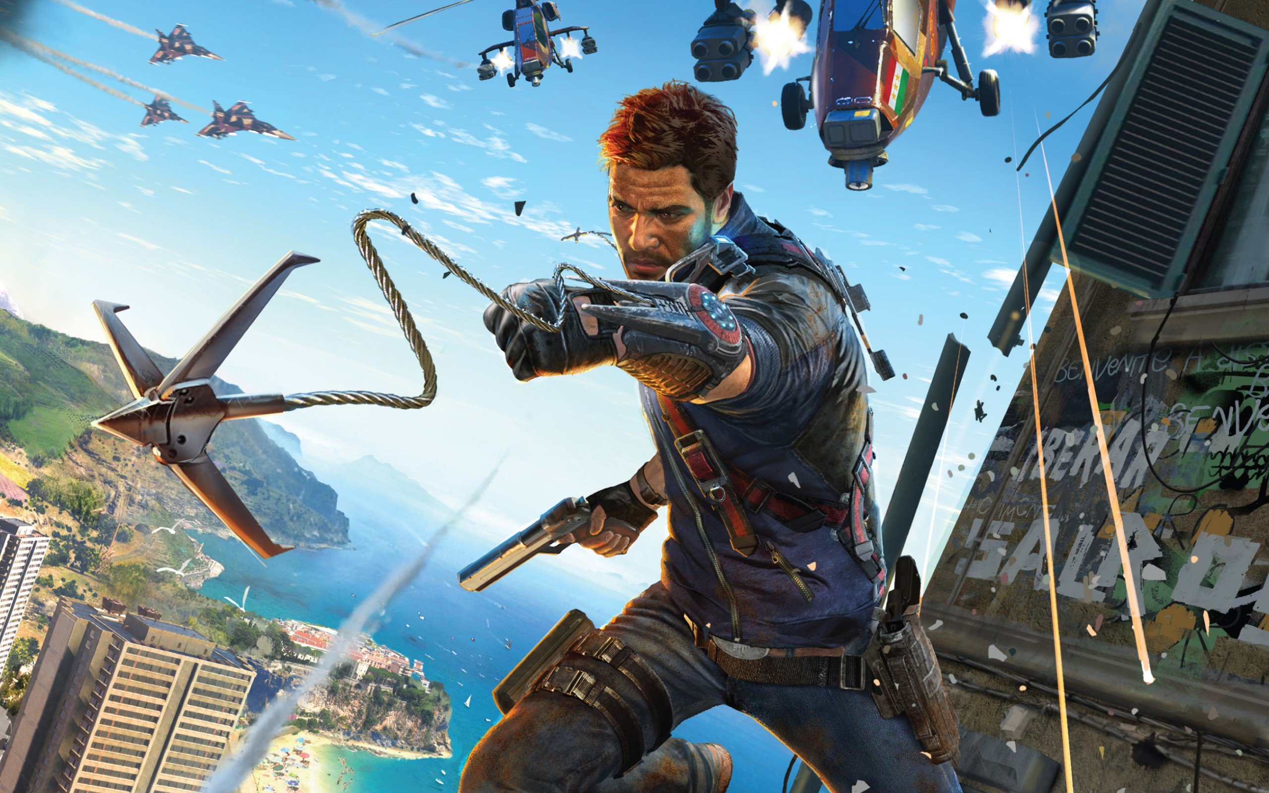 Download hd 2560x1600 Just Cause 3 PC background ID:137948 for free