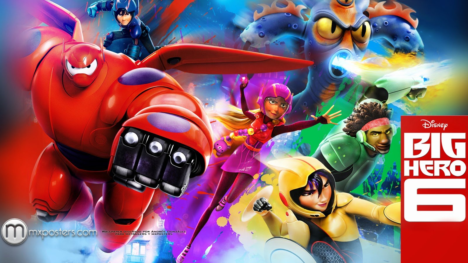 Download hd 1600x900 Big Hero 6 PC background ID:298181 for free