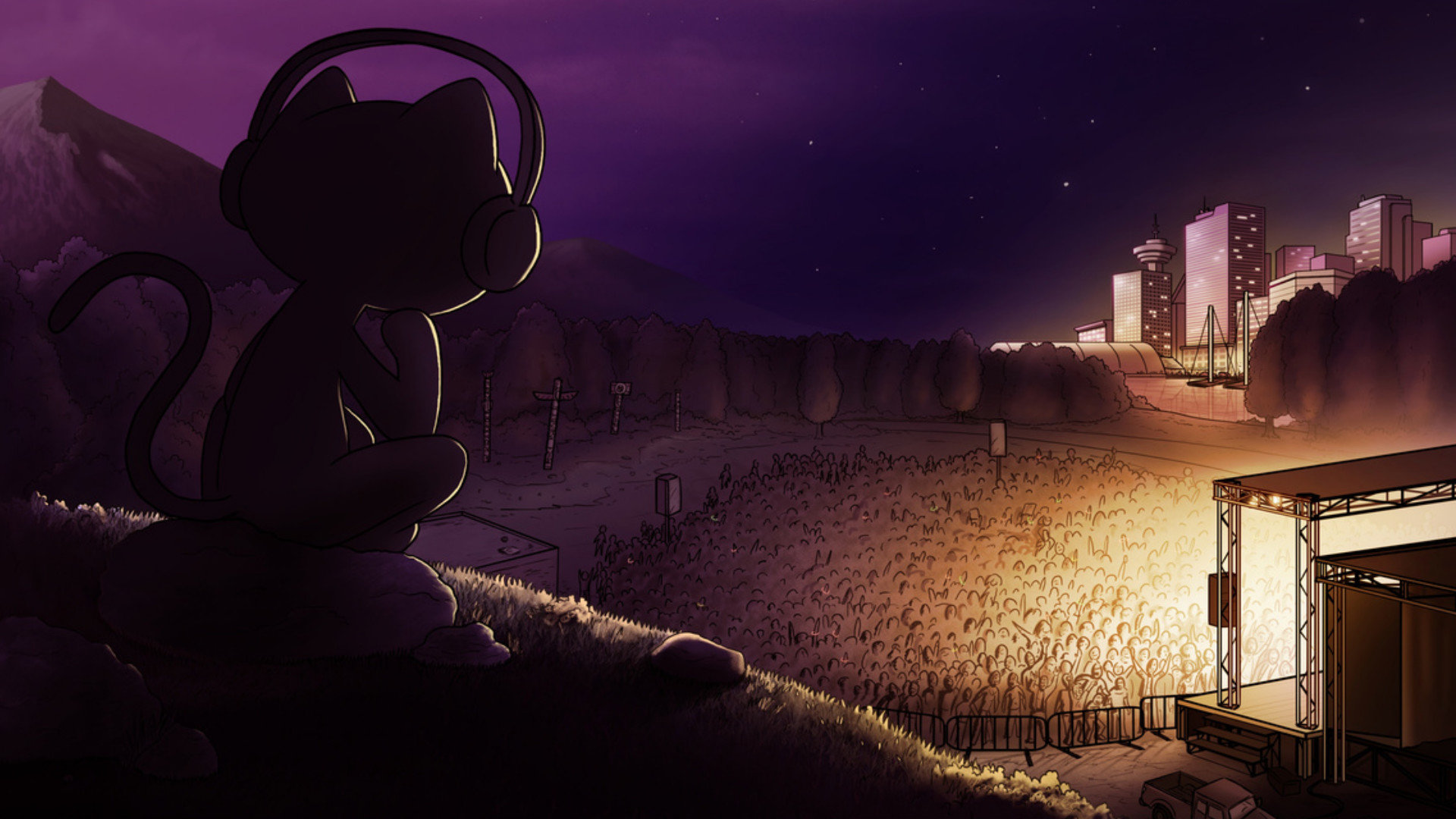 Awesome Monstercat free wallpaper ID:450920 for hd 1080p PC