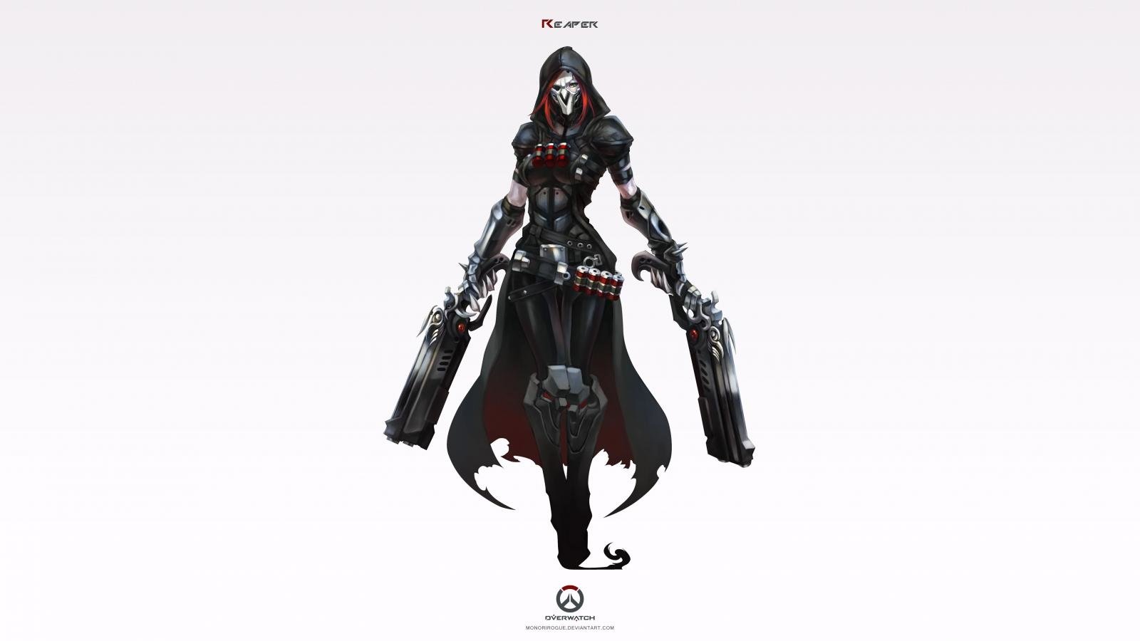Awesome Reaper (Overwatch) free wallpaper ID:170257 for hd 1600x900 desktop