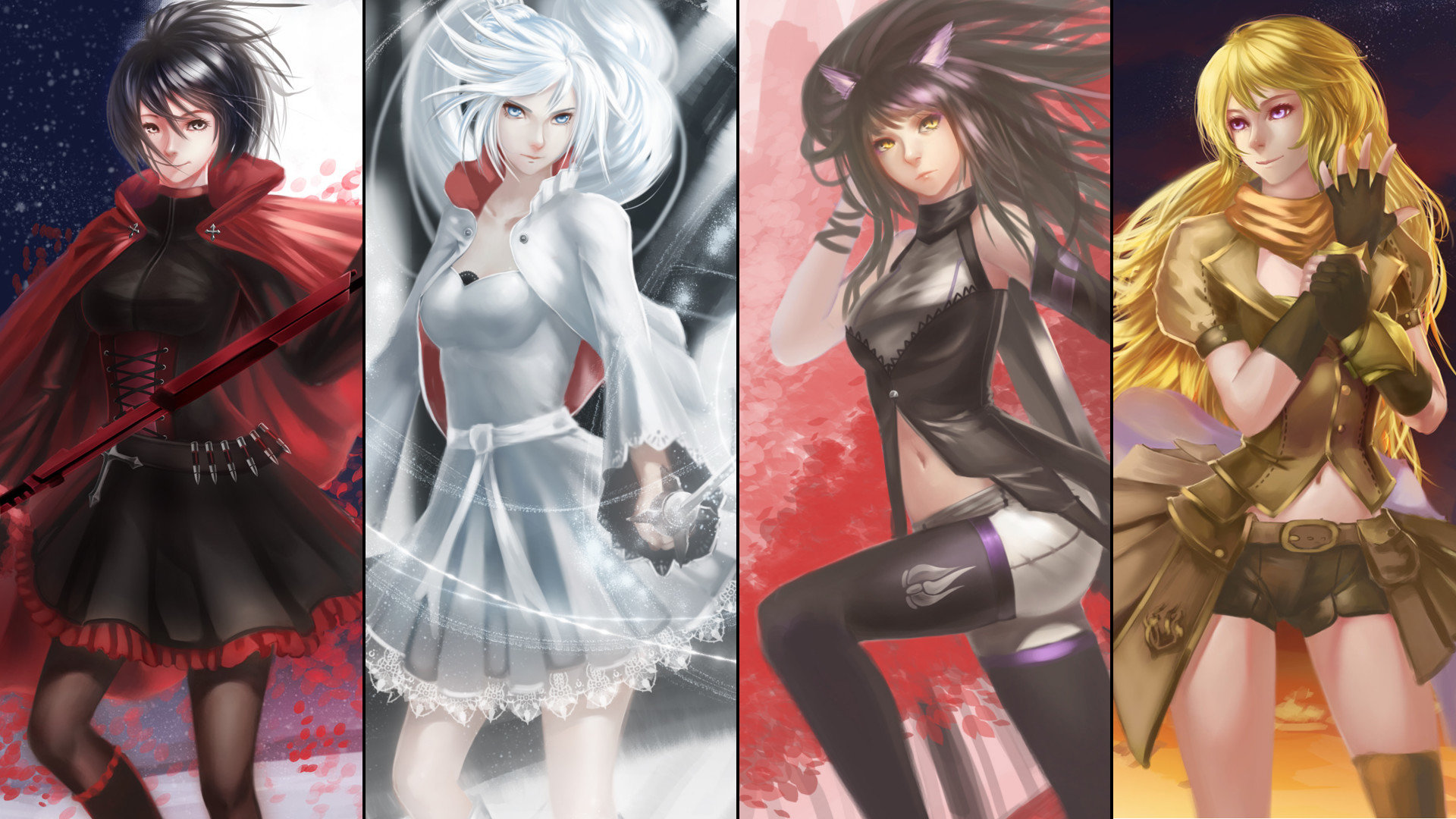 Download full hd 1080p RWBY PC background ID:437732 for free