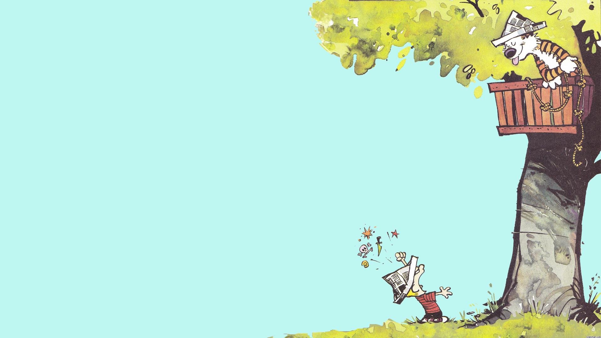 Awesome Calvin and Hobbes free background ID:211486 for 1080p computer