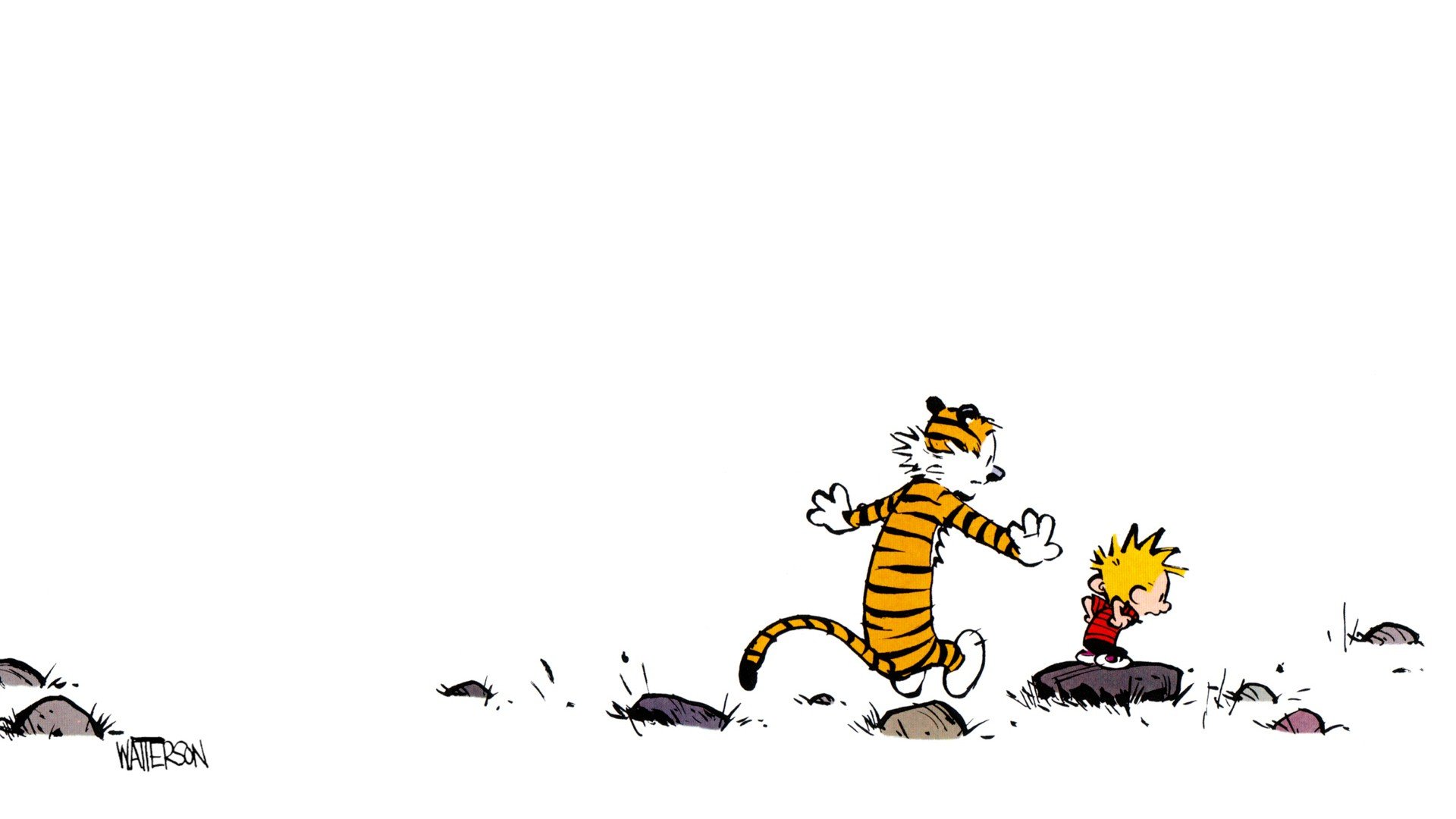 Download full hd 1080p Calvin and Hobbes PC background ID:211495 for free