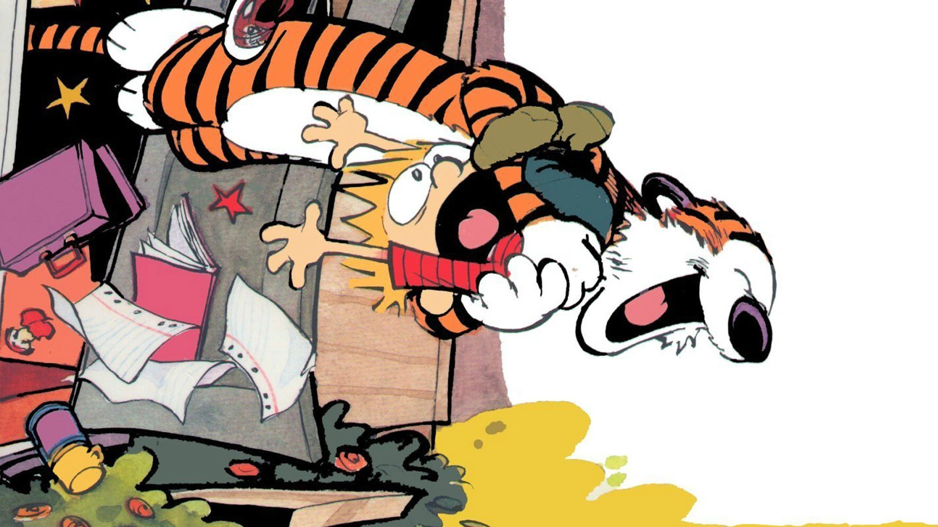 High resolution Calvin and Hobbes hd 1920x1080 background ID:211480 for computer