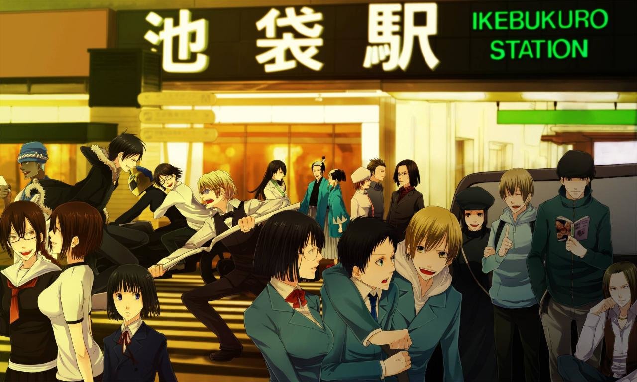 Download hd 1280x768 Durarara PC background ID:321368 for free
