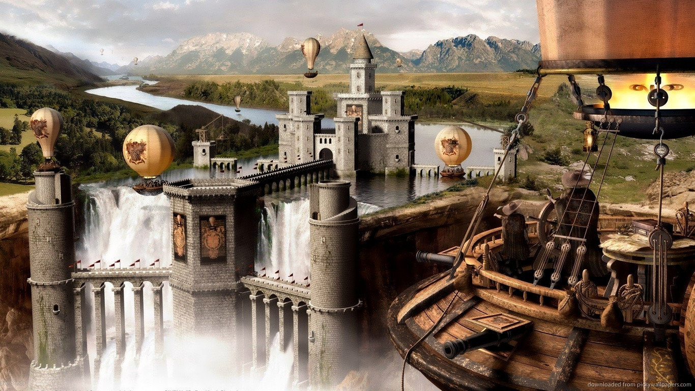 Free Fantasy castle high quality wallpaper ID:236493 for laptop PC