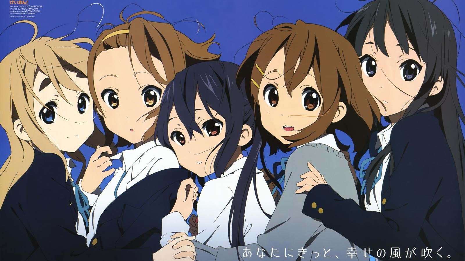 Free K-ON! high quality background ID:212609 for hd 1600x900 desktop