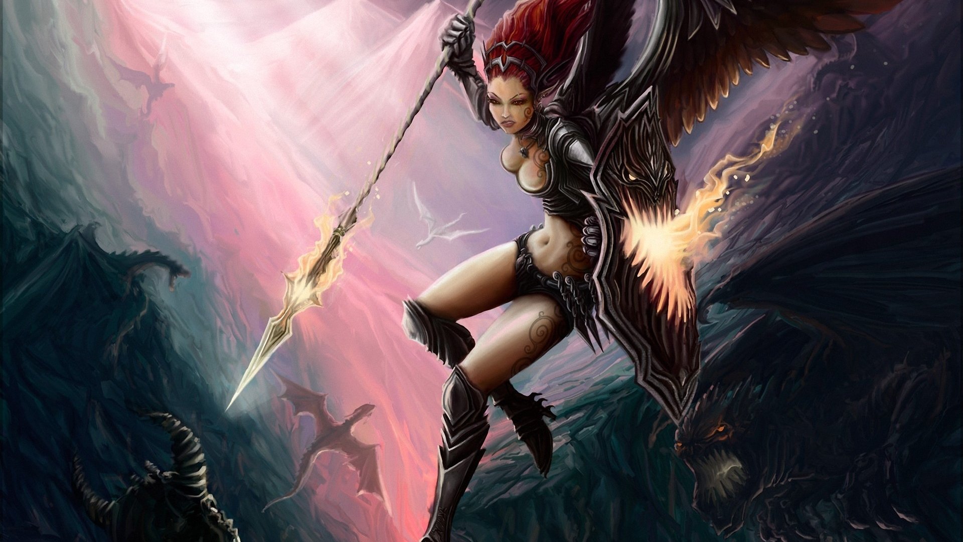 Best Angel Warrior background ID:352254 for High Resolution full hd 1080p desktop