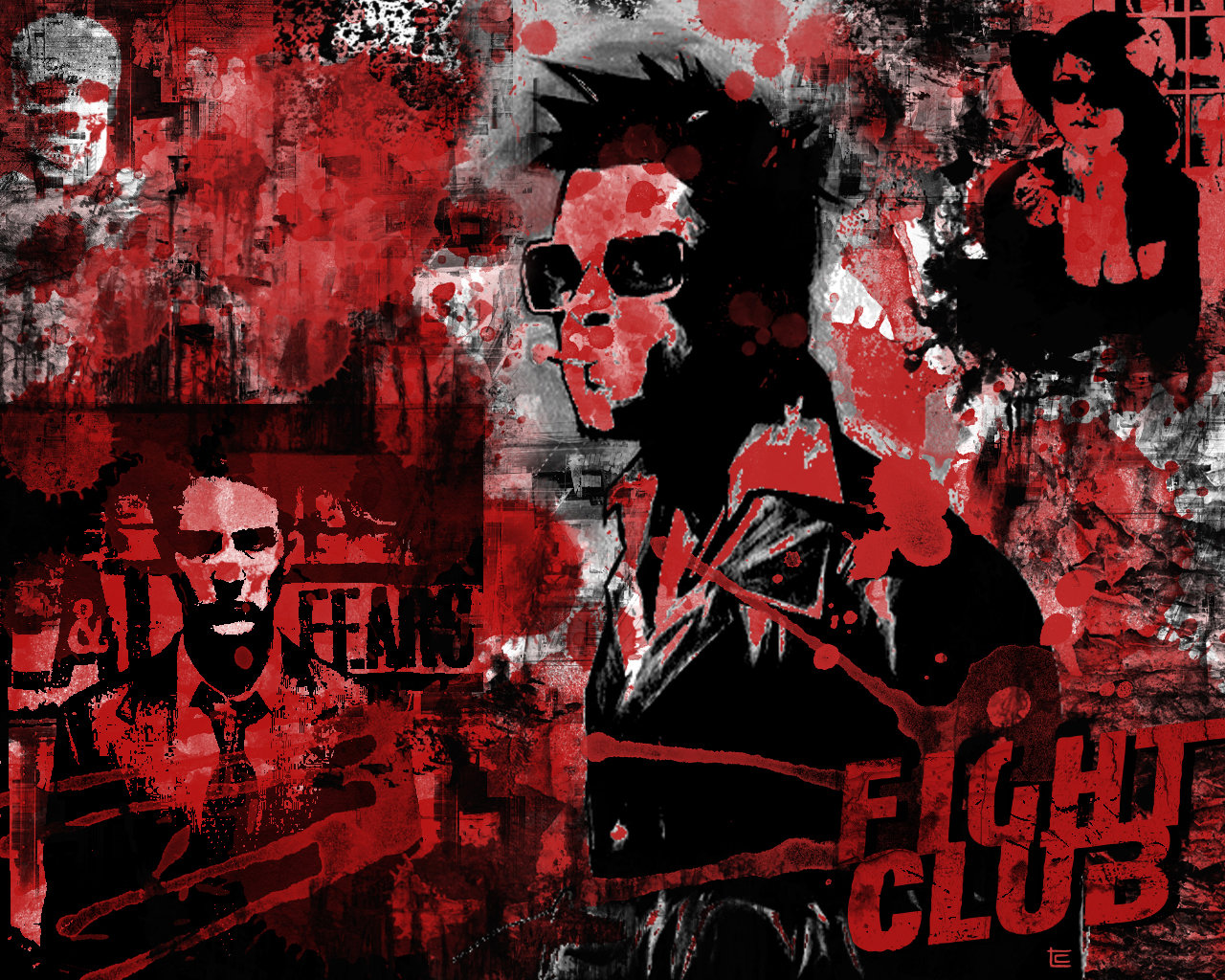 Free download Fight Club wallpaper ID:48235 hd 1280x1024 for computer