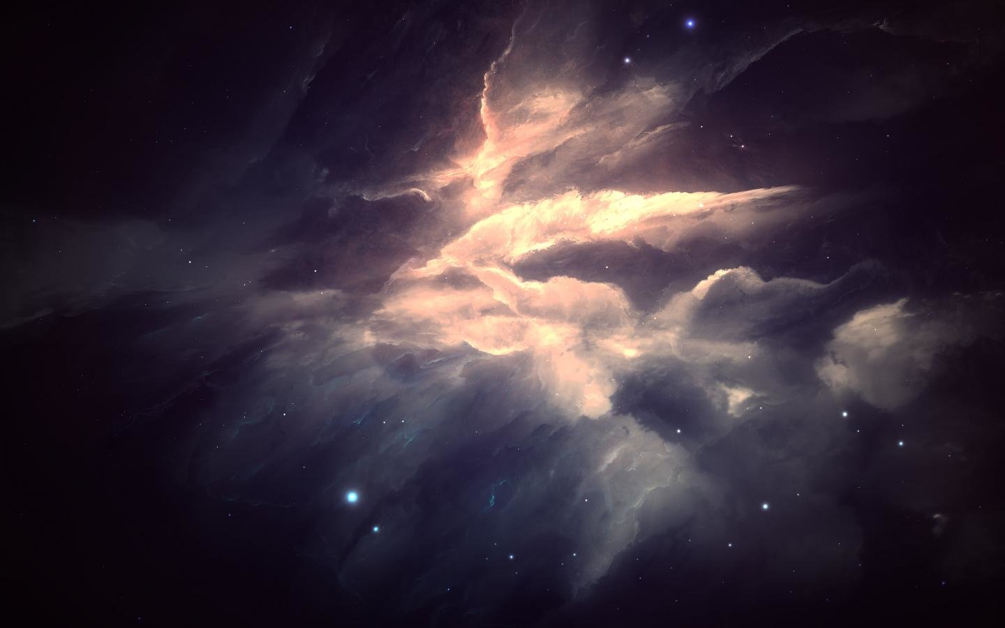 Free download Nebula background ID:91520 hd 1440x900 for PC