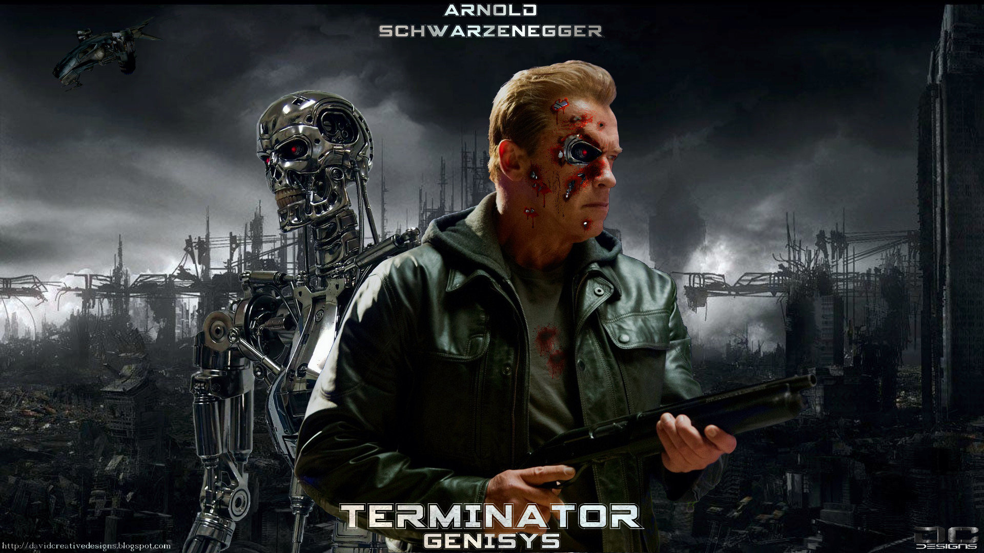 Download full hd 1080p Terminator Genisys desktop background ID:457618 for free