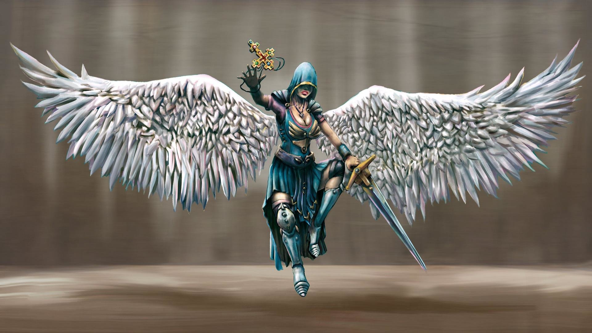 Awesome Angel Warrior free background ID:352289 for full hd 1920x1080 desktop