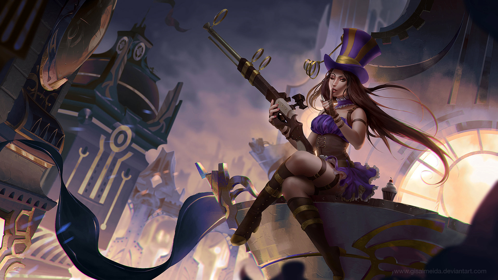 Awesome Caitlyn (League Of Legends) free wallpaper ID:171627 for full hd 1920x1080 PC