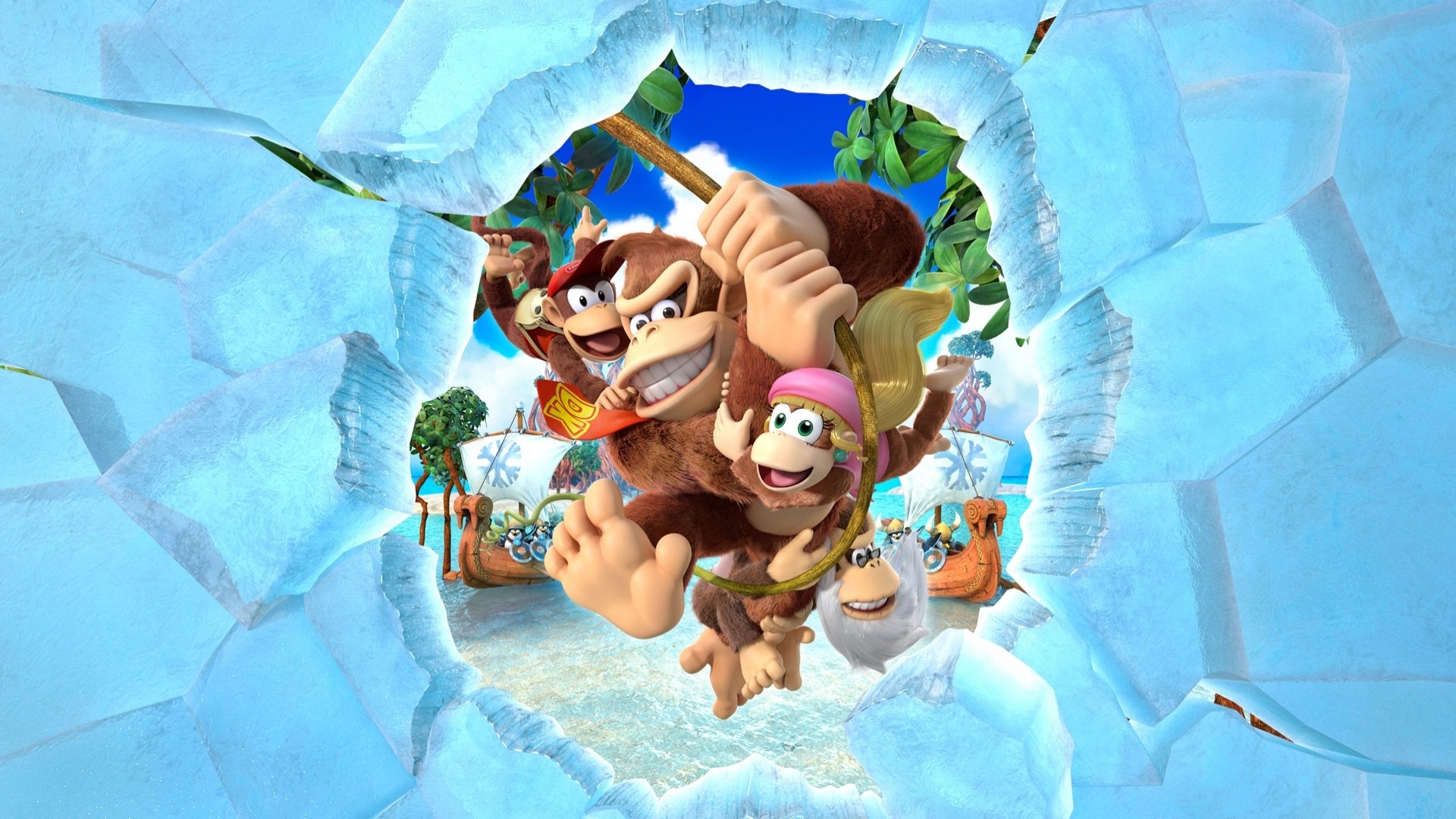 Download full hd 1080p Donkey Kong Country: Tropical Freeze computer wallpaper ID:250551 for free