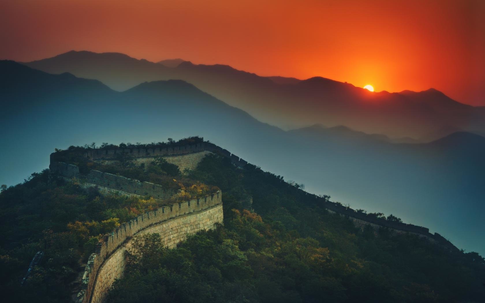 Best Great Wall Of China background ID:492512 for High Resolution hd 1680x1050 desktop