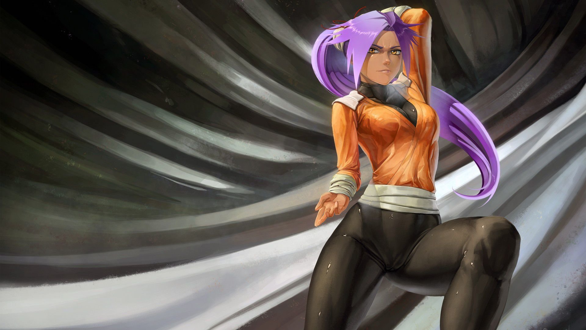 High resolution Yoruichi Shihoin hd 1080p background ID:418972 for computer