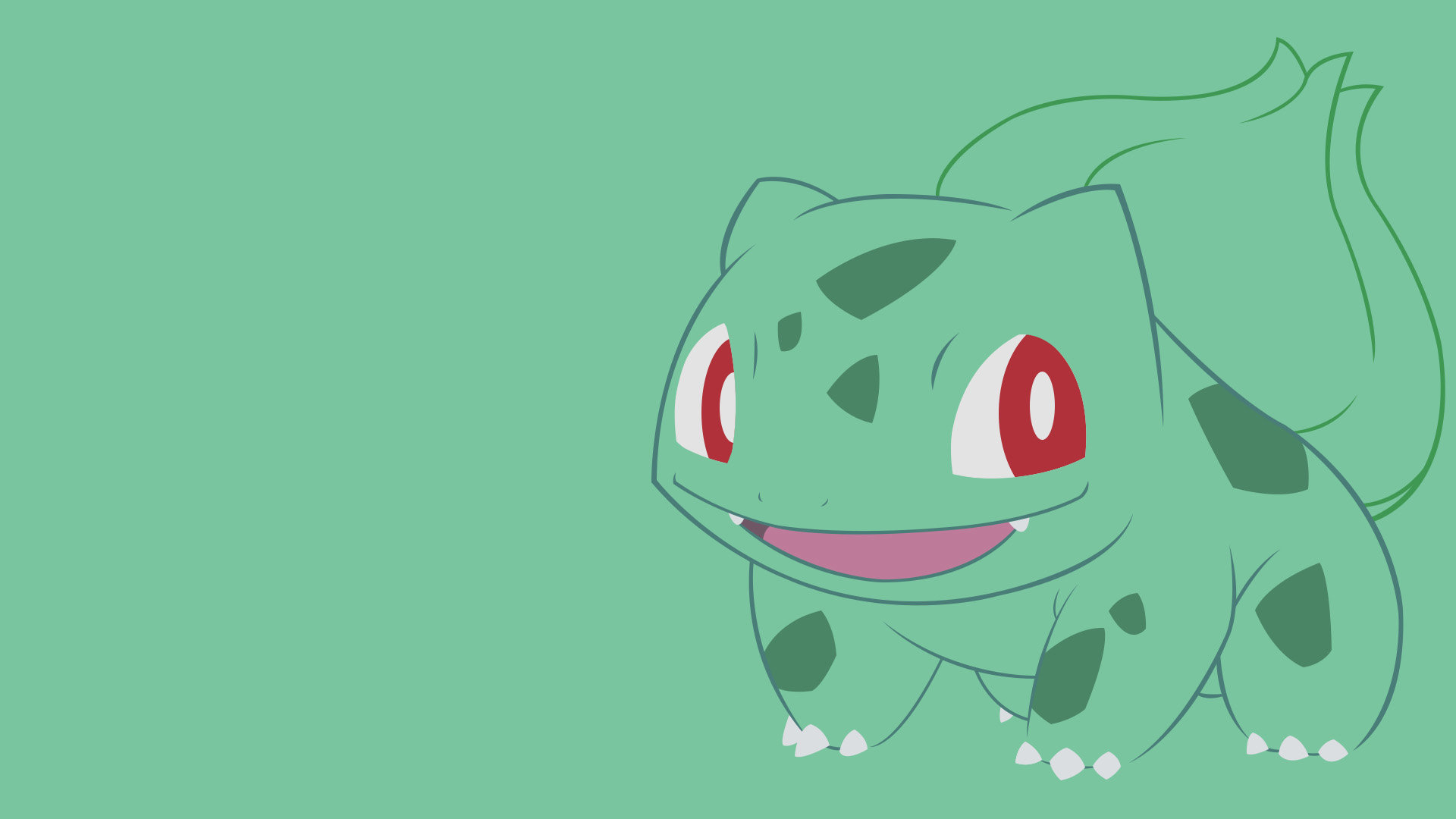 Download hd 1920x1080 Bulbasaur (Pokemon) computer background ID:280308 for free