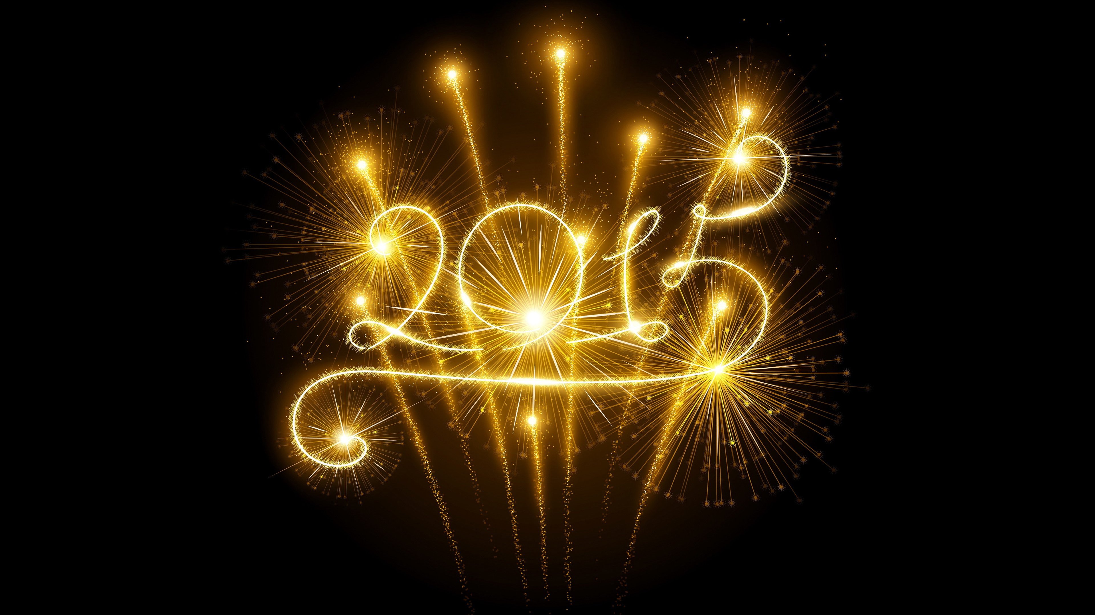 Download hd 4k New Year 2015 PC background ID:156196 for free