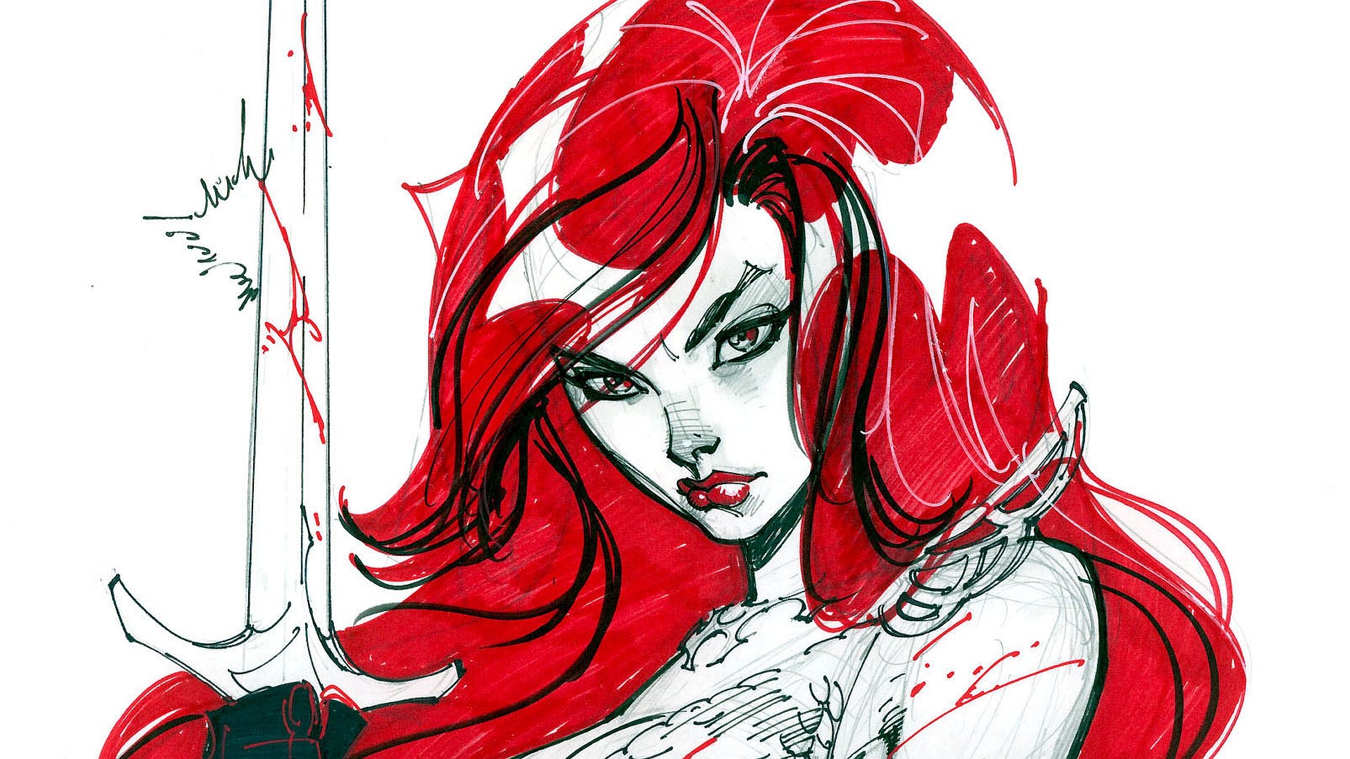 Free Red Sonja high quality wallpaper ID:449760 for hd 1080p computer