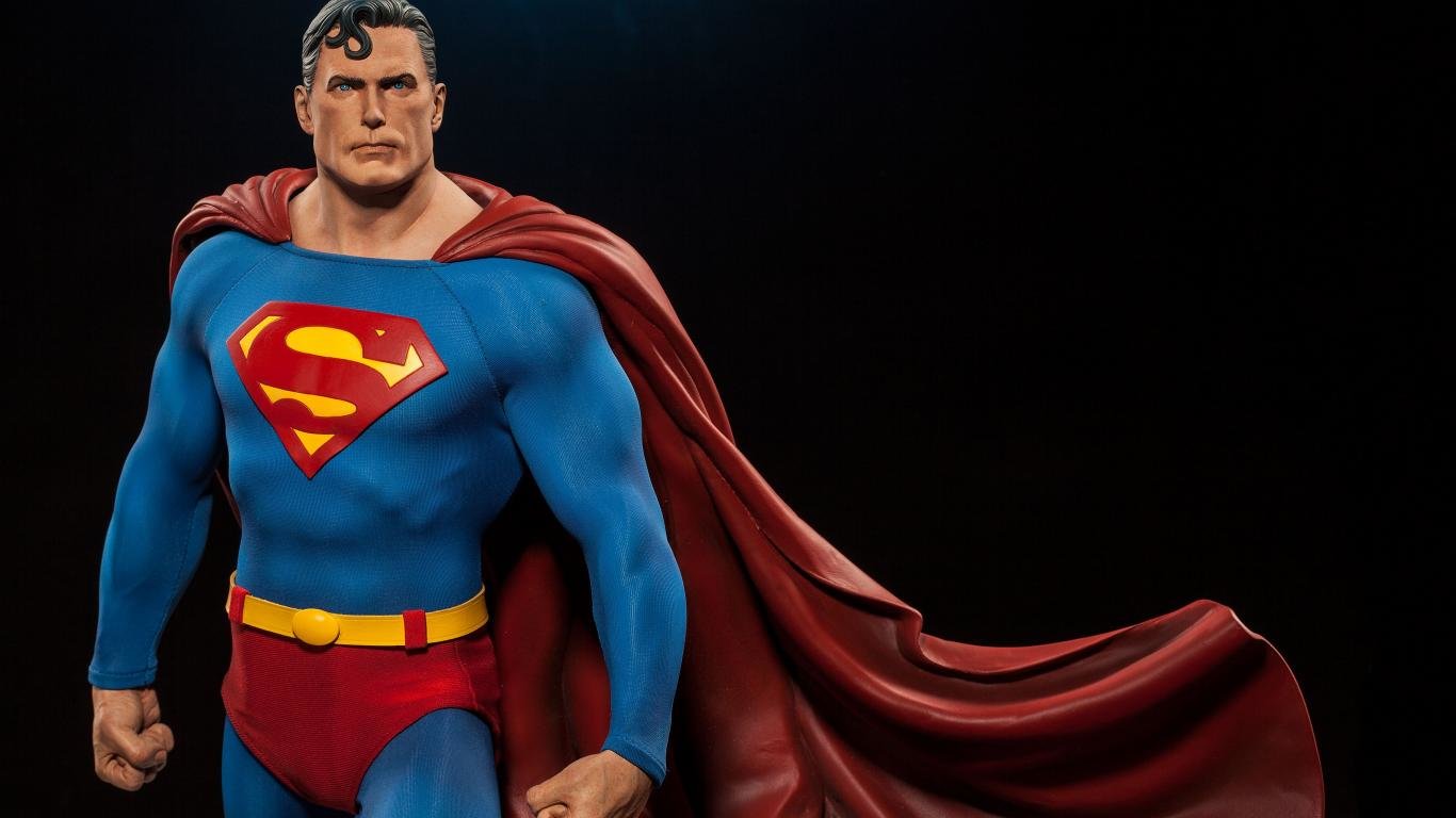 Free download Superman background ID:456437 hd 1366x768 for computer