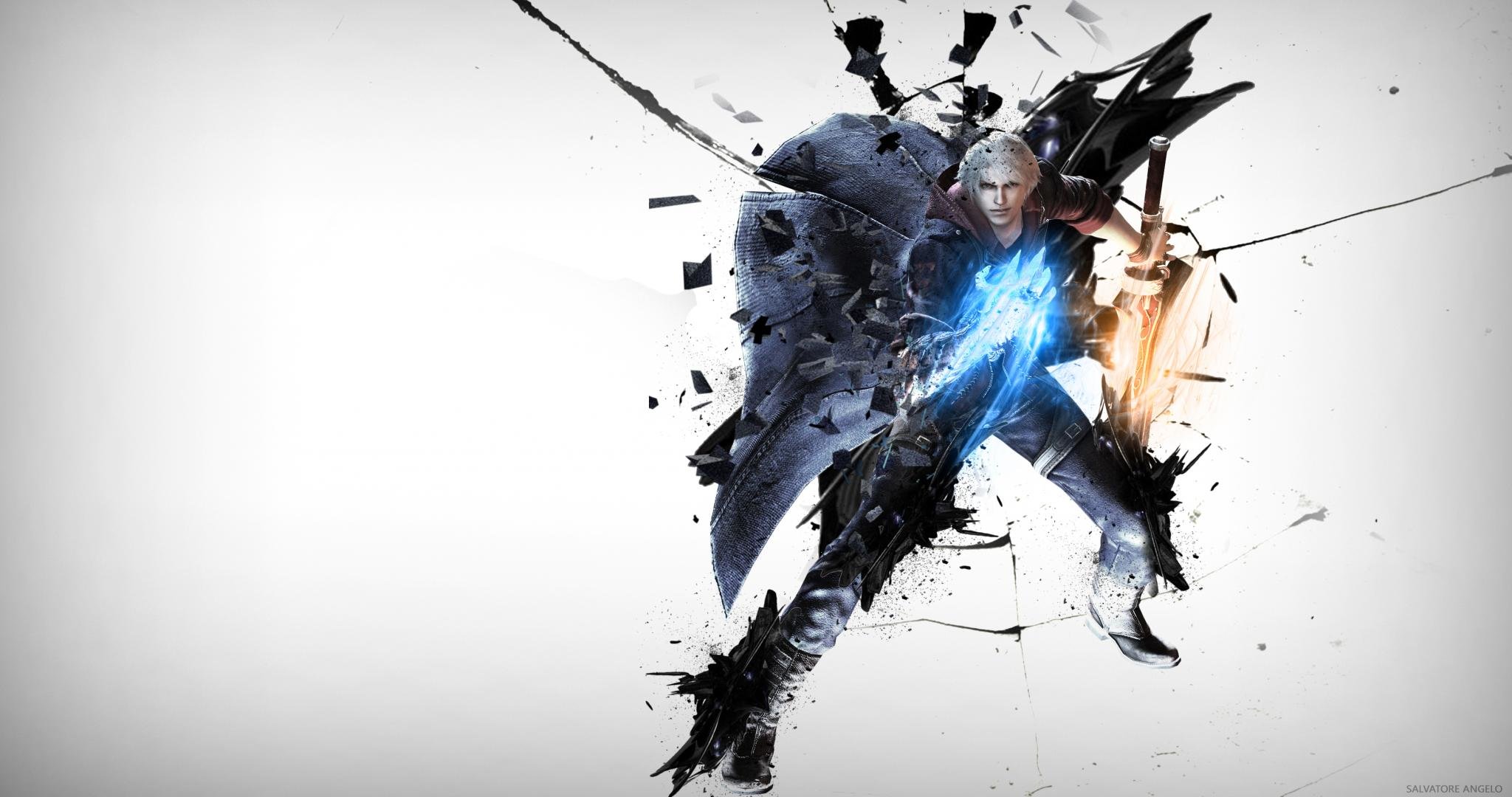 Free download Devil May Cry 4 background ID:409936 hd 2048x1080 for PC