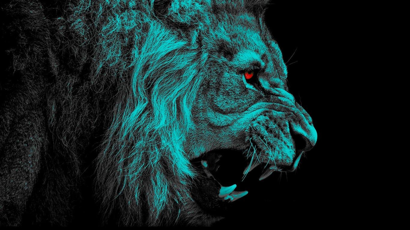 Download laptop Lion PC background ID:255706 for free