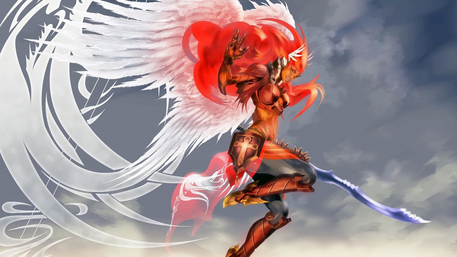 Free download Angel Warrior background ID:352258 hd 1600x900 for computer