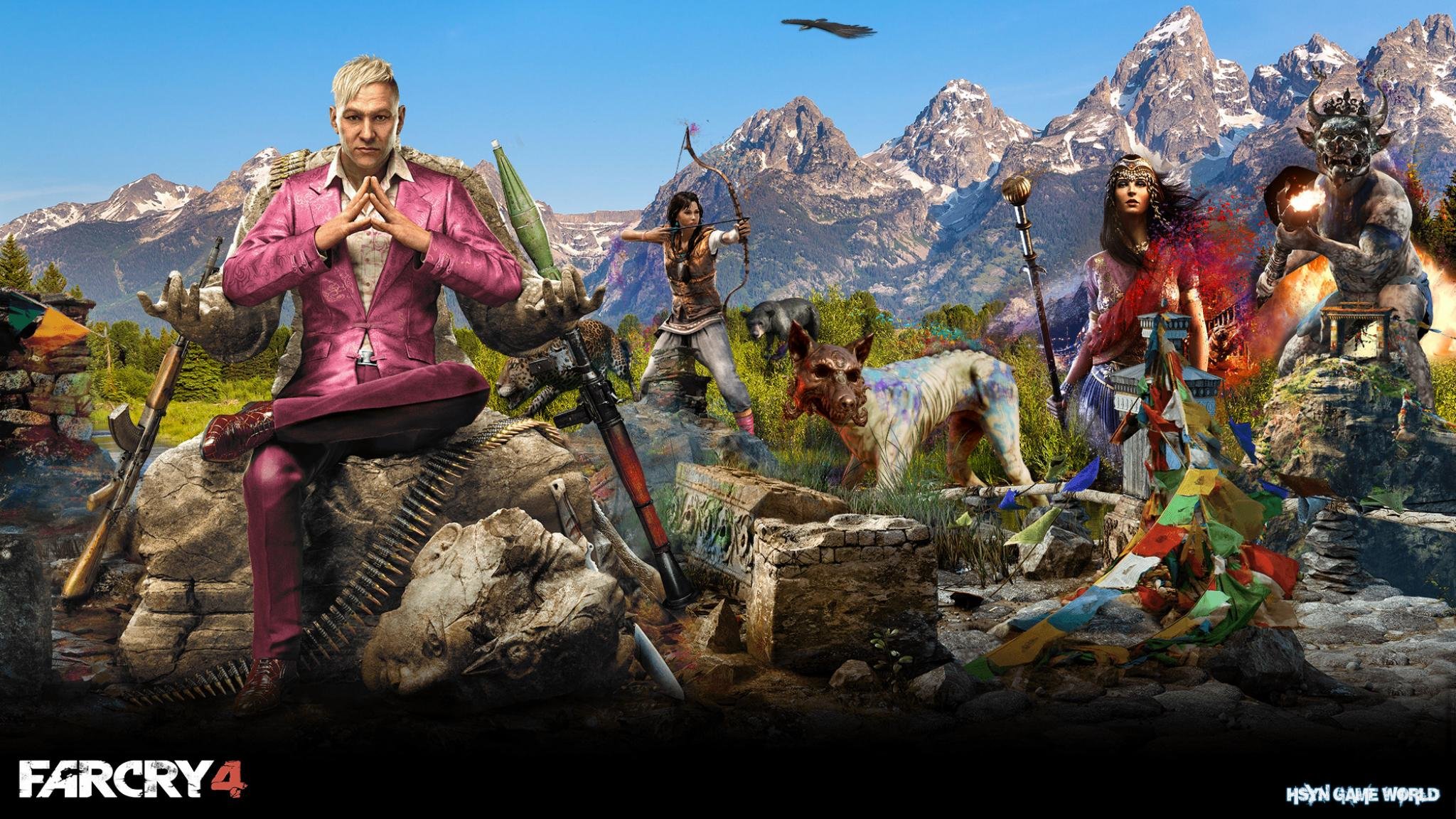 Download hd 2048x1152 Far Cry 4 desktop background ID:10670 for free