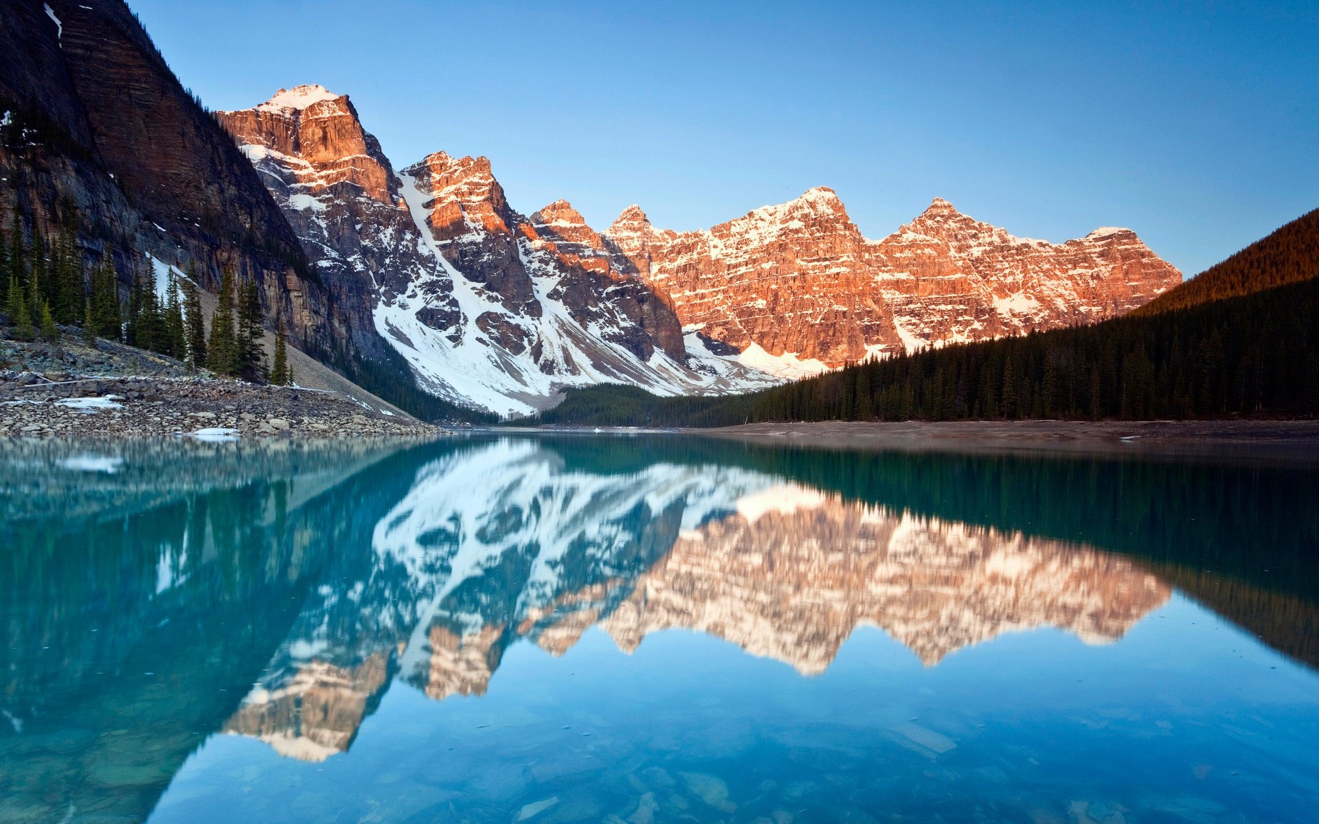 Awesome Moraine Lake free wallpaper ID:128751 for hd 1920x1200 PC