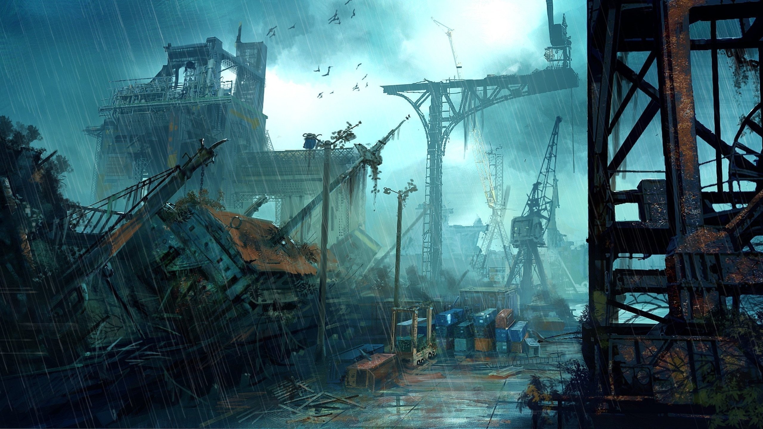 Free Download Post Apocalyptic Wallpaper Id 325274 Hd 2560x1440 For Desktop