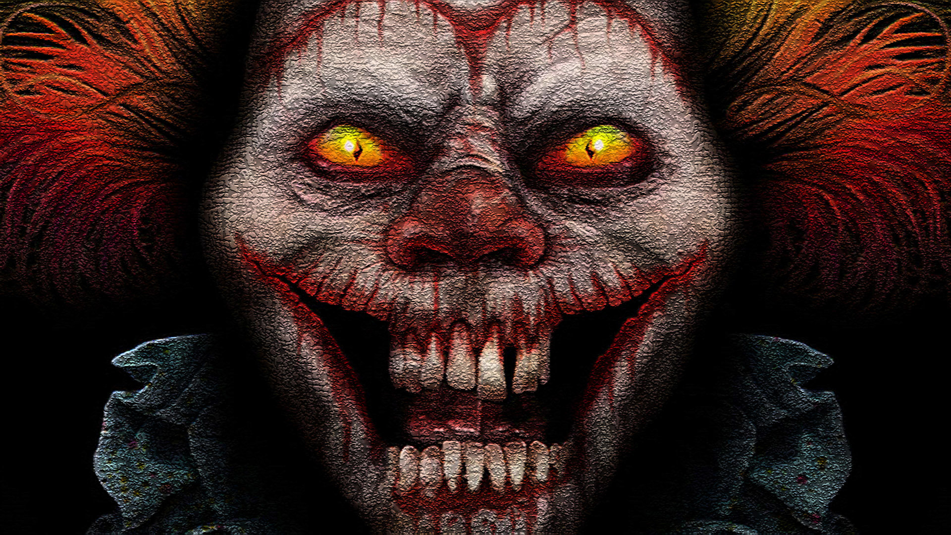 Free Scary clown high quality background ID:126520 for full hd PC