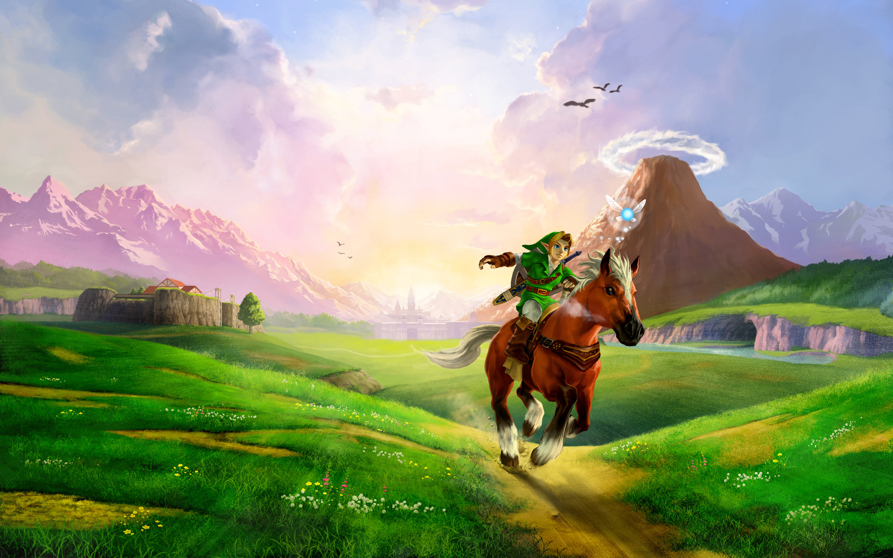 Free download The Legend Of Zelda: Ocarina Of Time wallpaper ID:151633 hd 2880x1800 for PC