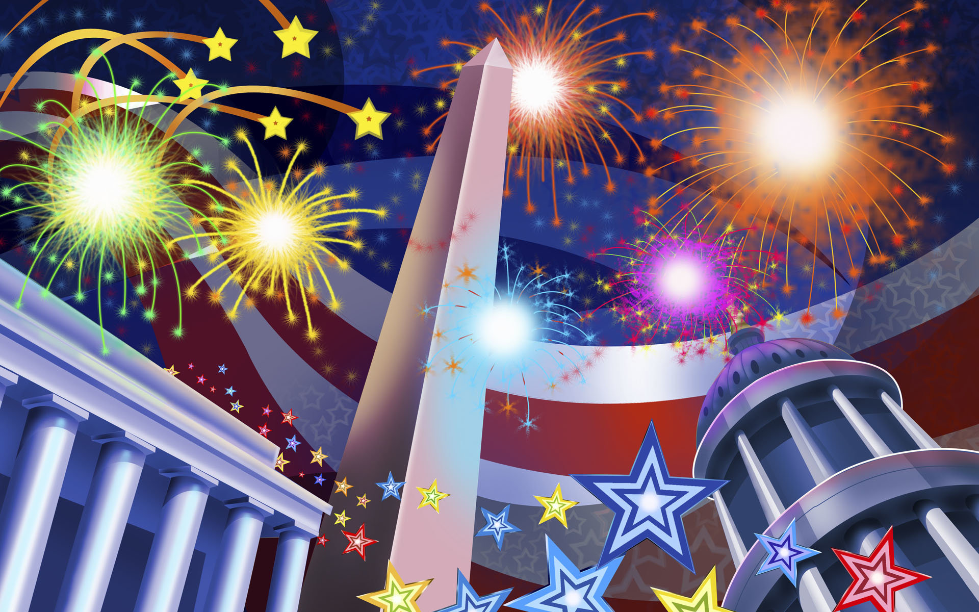 High resolution 4th Of July hd 1920x1200 background ID:9880 for desktop