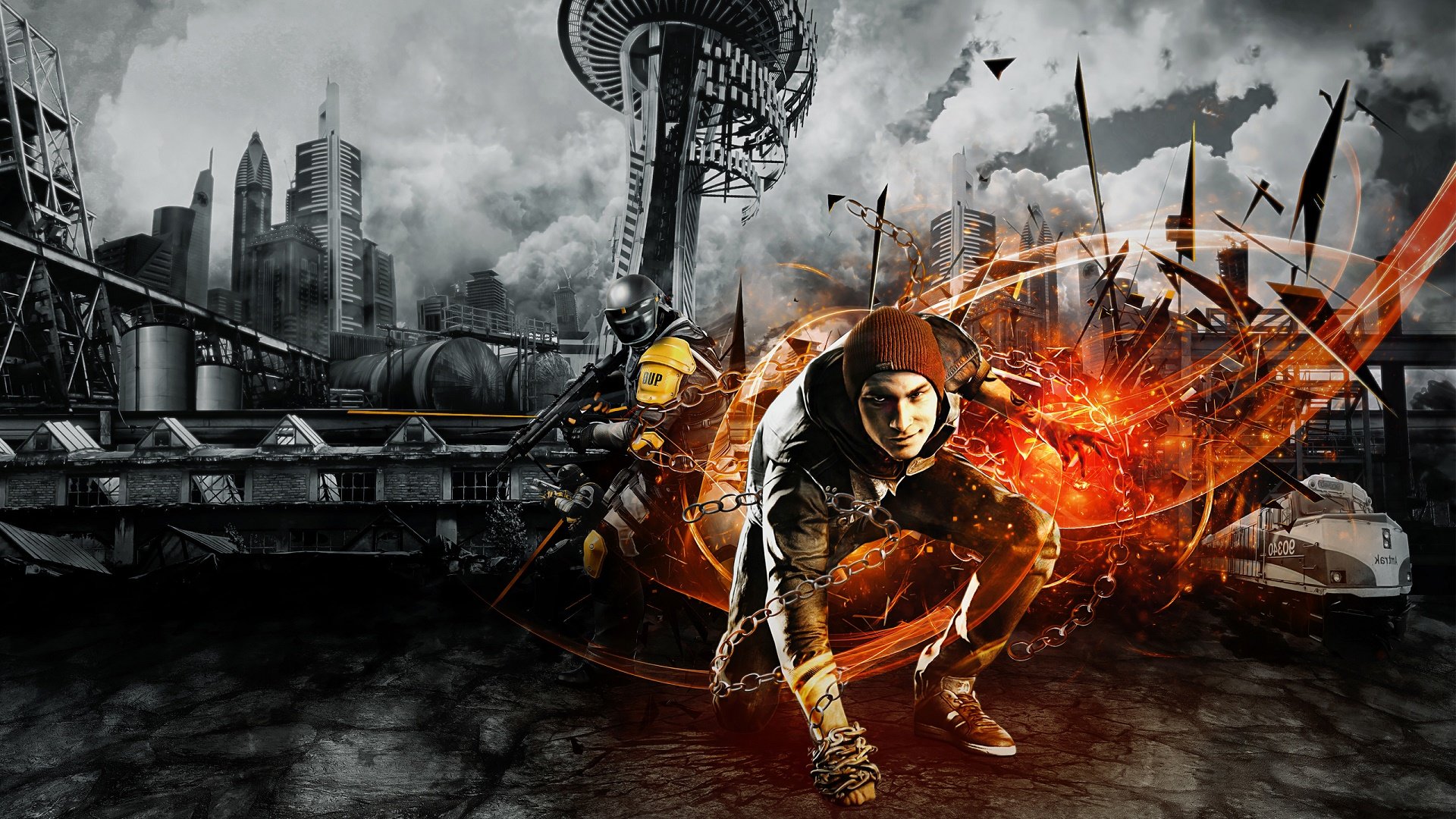 Free download InFAMOUS: Second Son background ID:270078 hd 1920x1080 for PC
