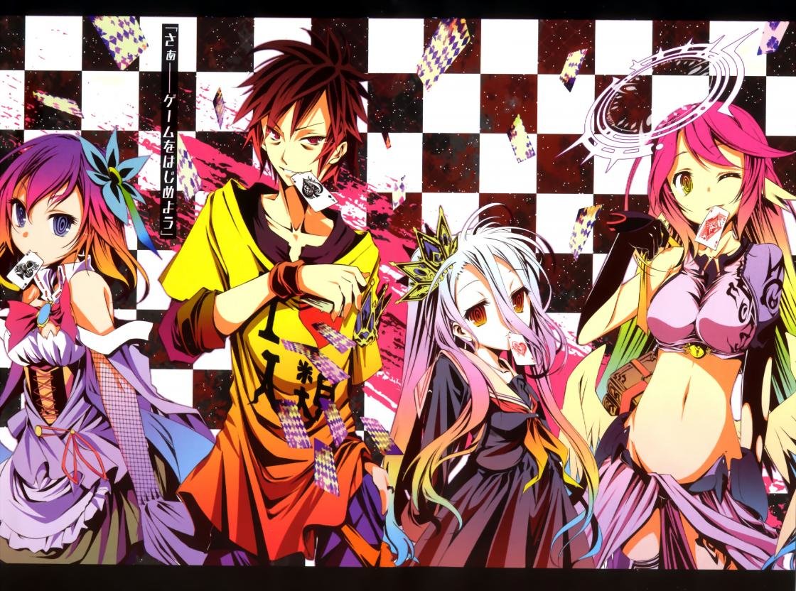 Download hd 1120x832 No Game No Life computer wallpaper ID:102350 for free
