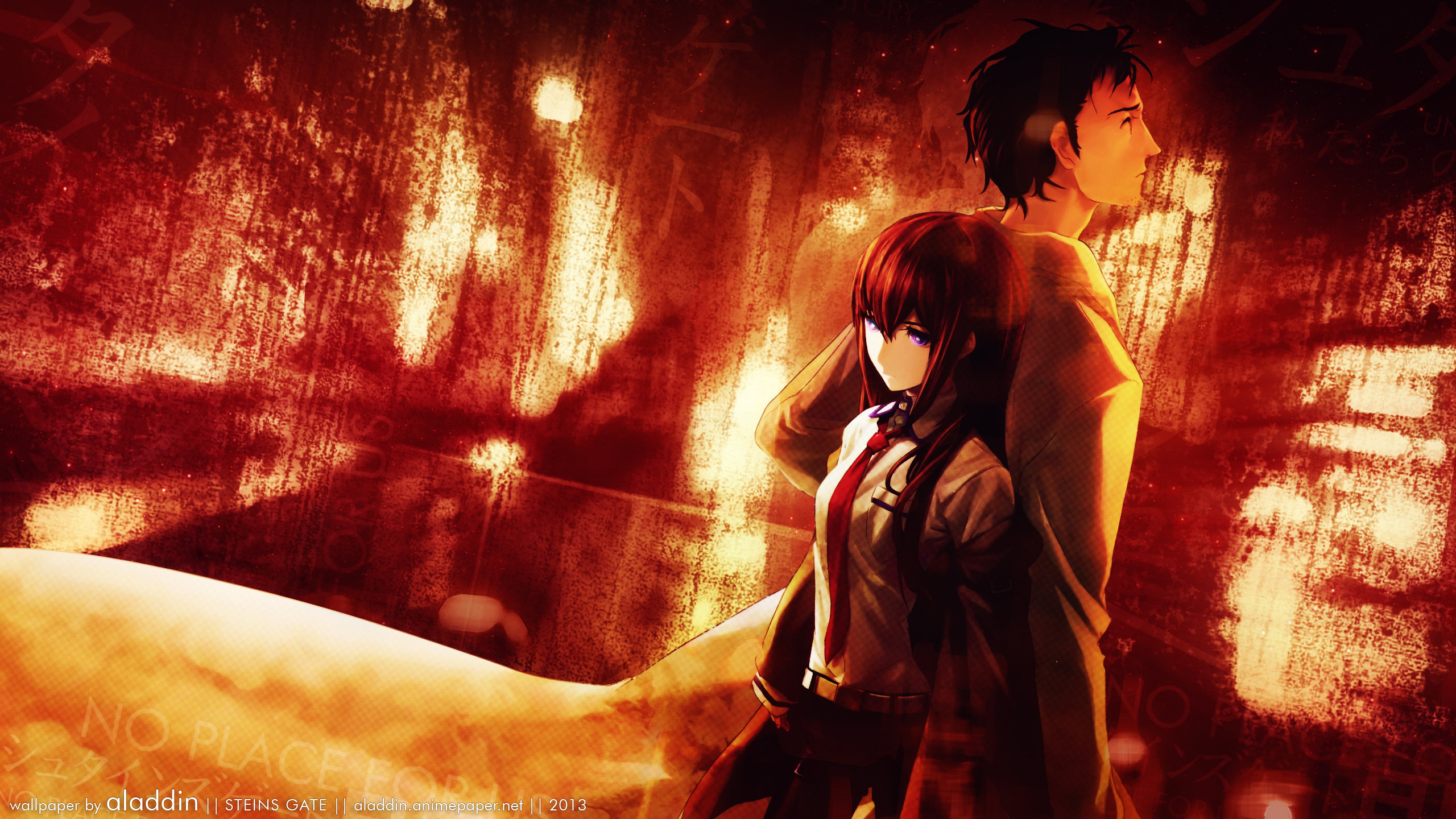 Download hd 2560x1440 Steins Gate PC wallpaper ID:315878 for free