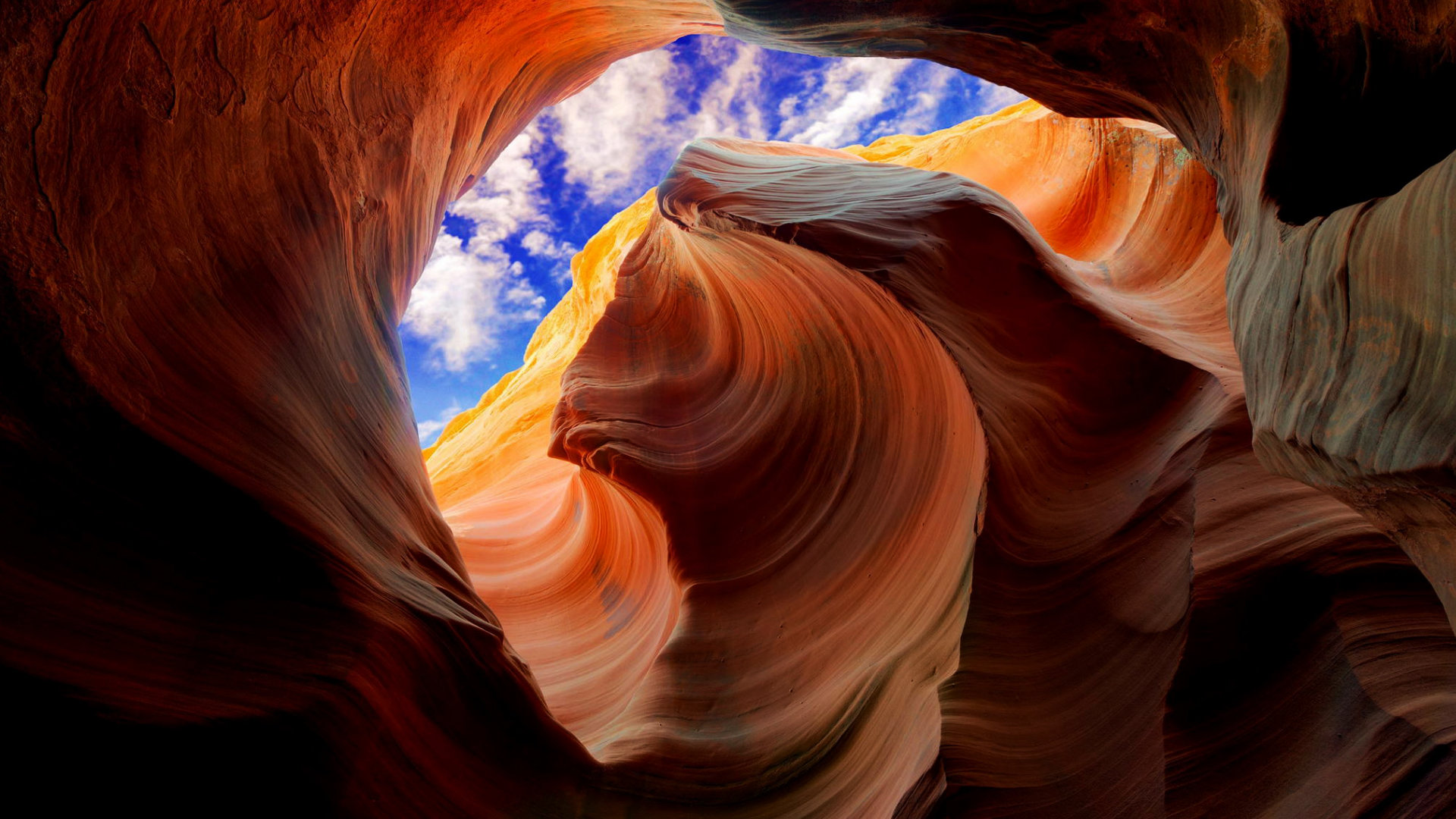Free download Antelope Canyon background ID:401410 1080p for PC