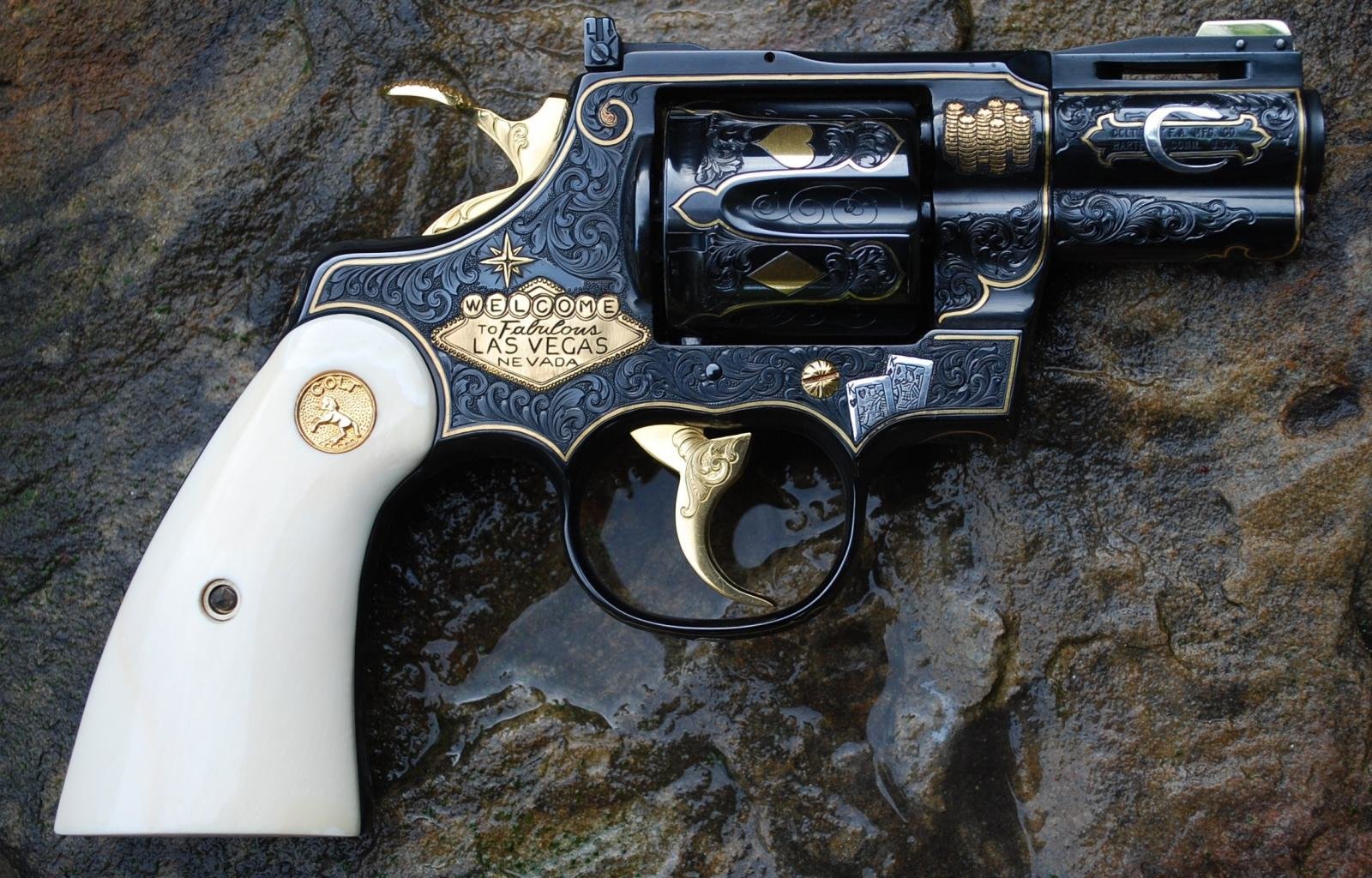 Awesome Colt Revolver free wallpaper ID:144563 for hd 1600x1024 PC