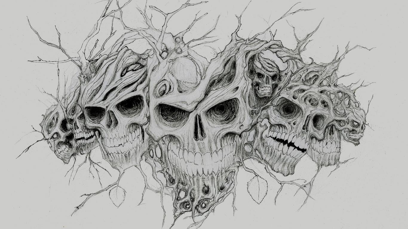 High resolution Skull laptop background ID:320728 for computer