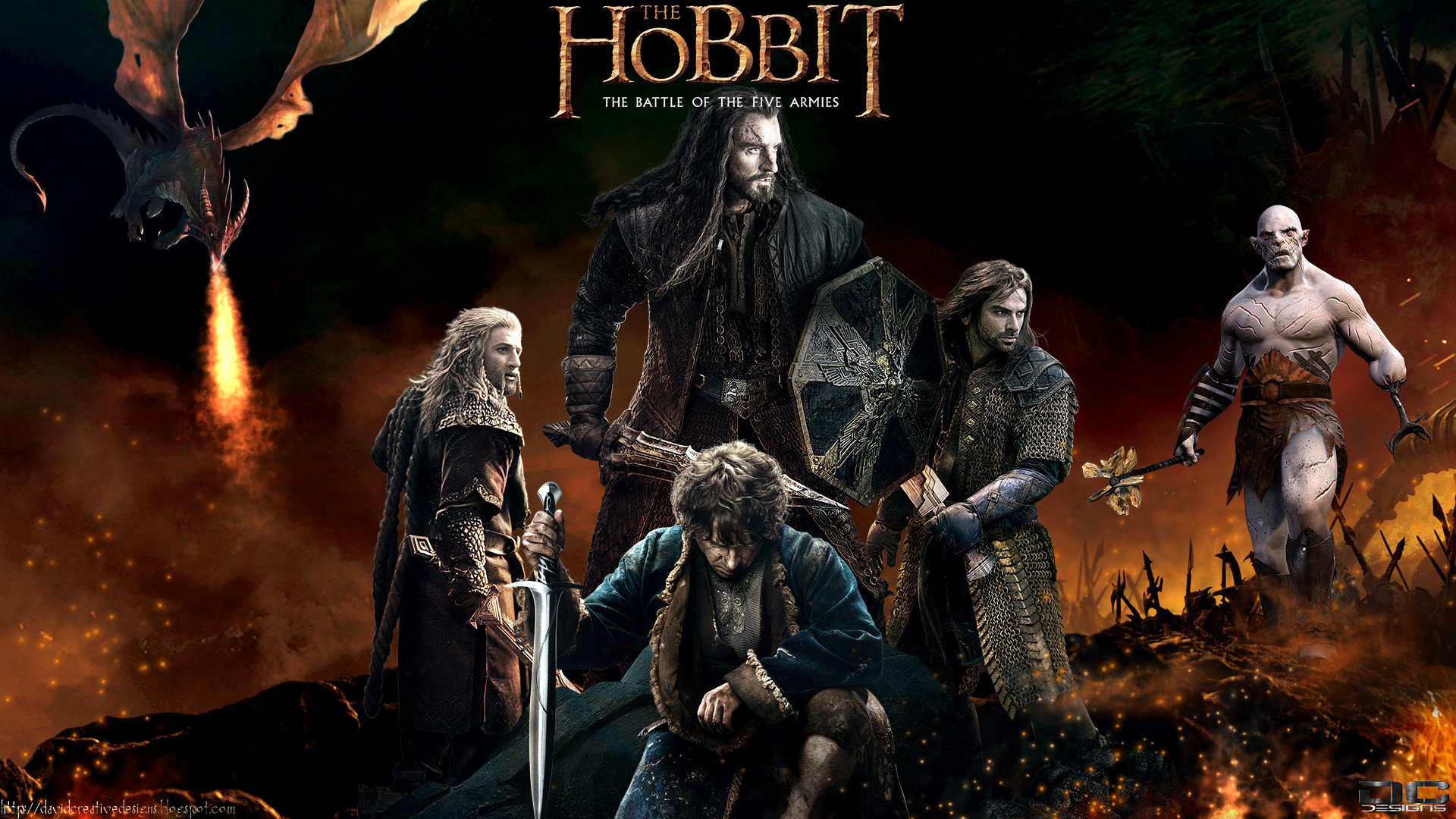 Best The Hobbit: The Battle Of The Five Armies background ID:100637 for High Resolution full hd PC