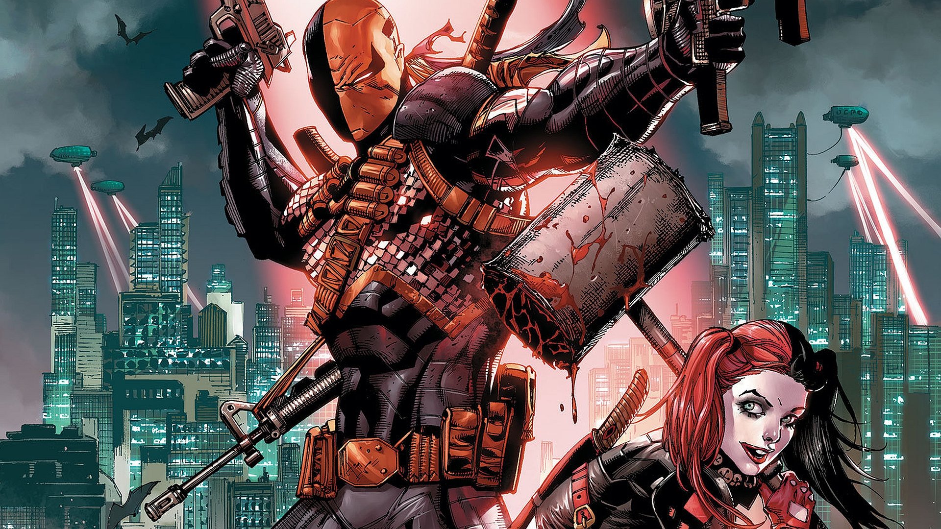 Free download Deathstroke background ID:363561 hd 1920x1080 for computer