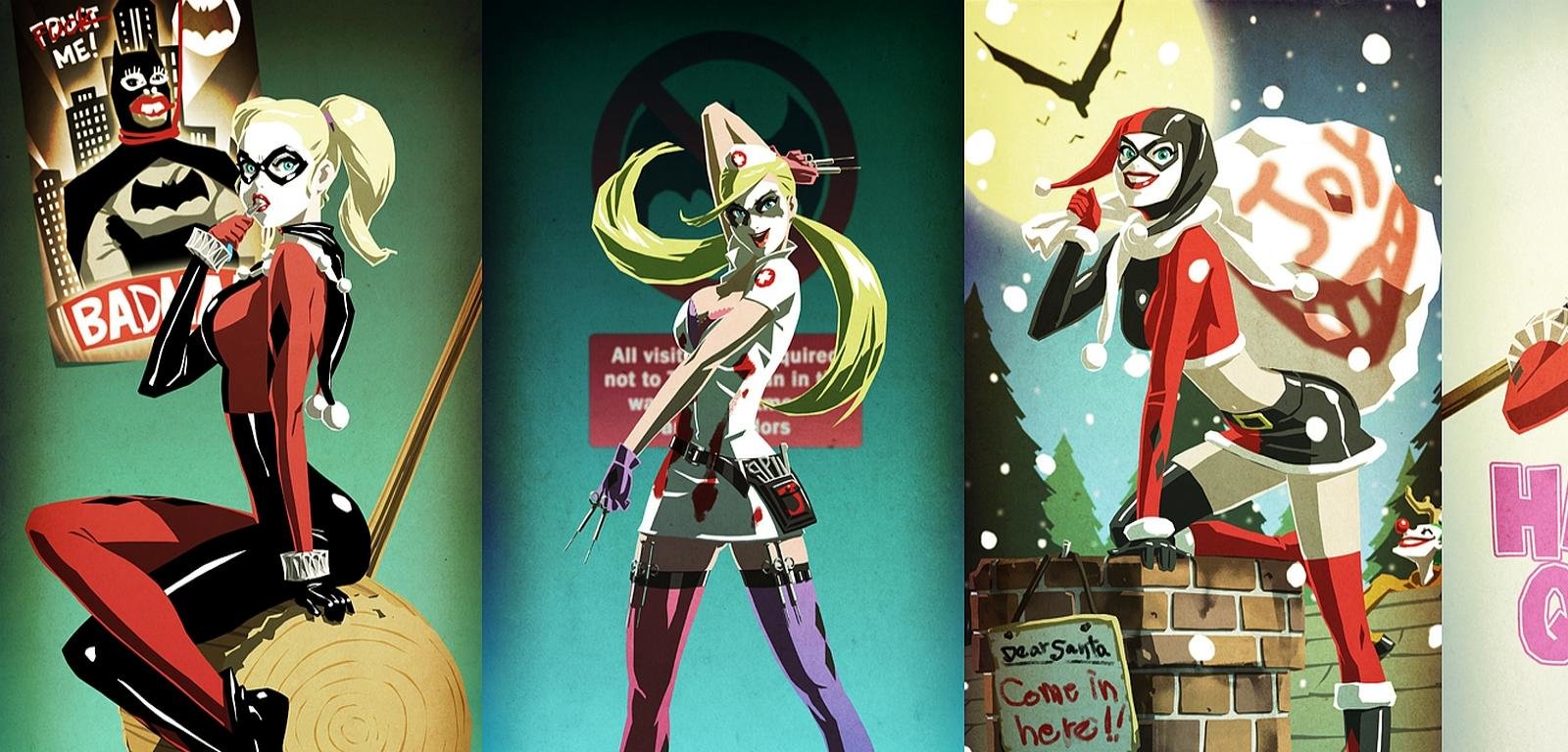 High resolution Harley Quinn hd 1600x768 background ID:240769 for computer