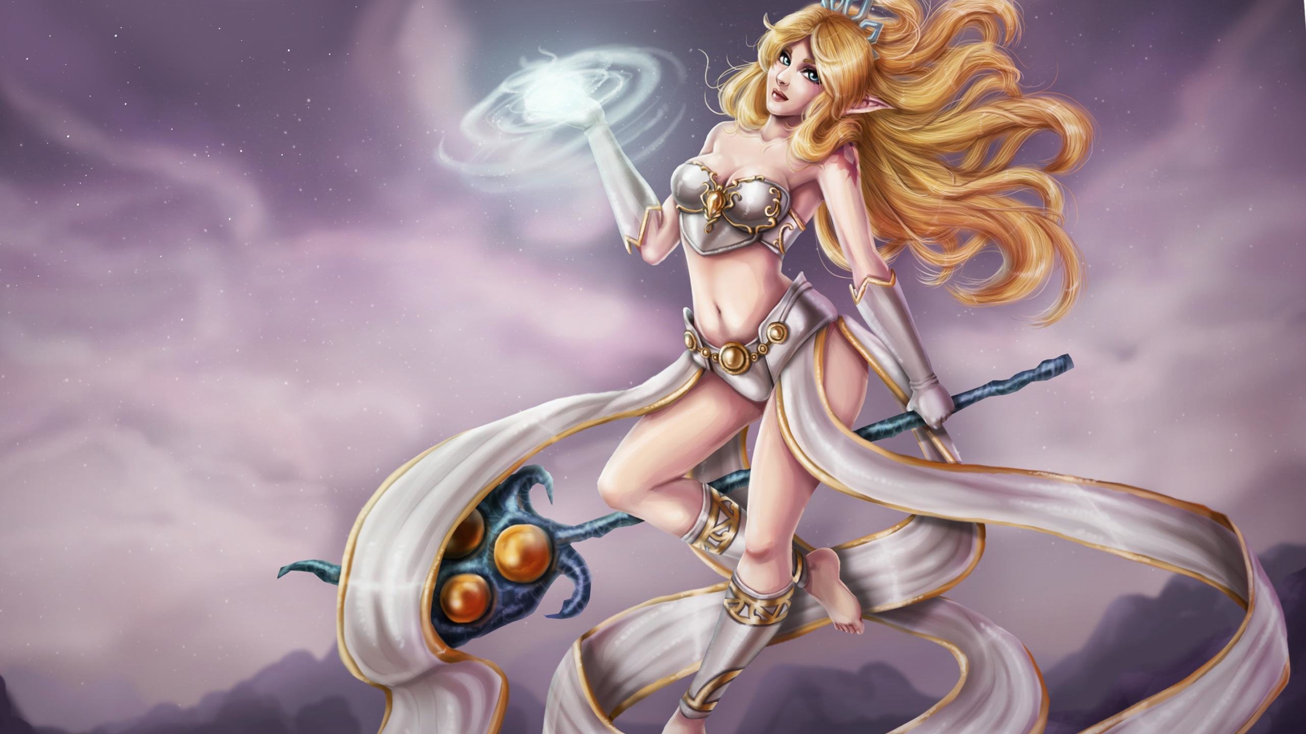 Free download Janna (League Of Legends) wallpaper ID:173150 hd 2560x1440 for PC