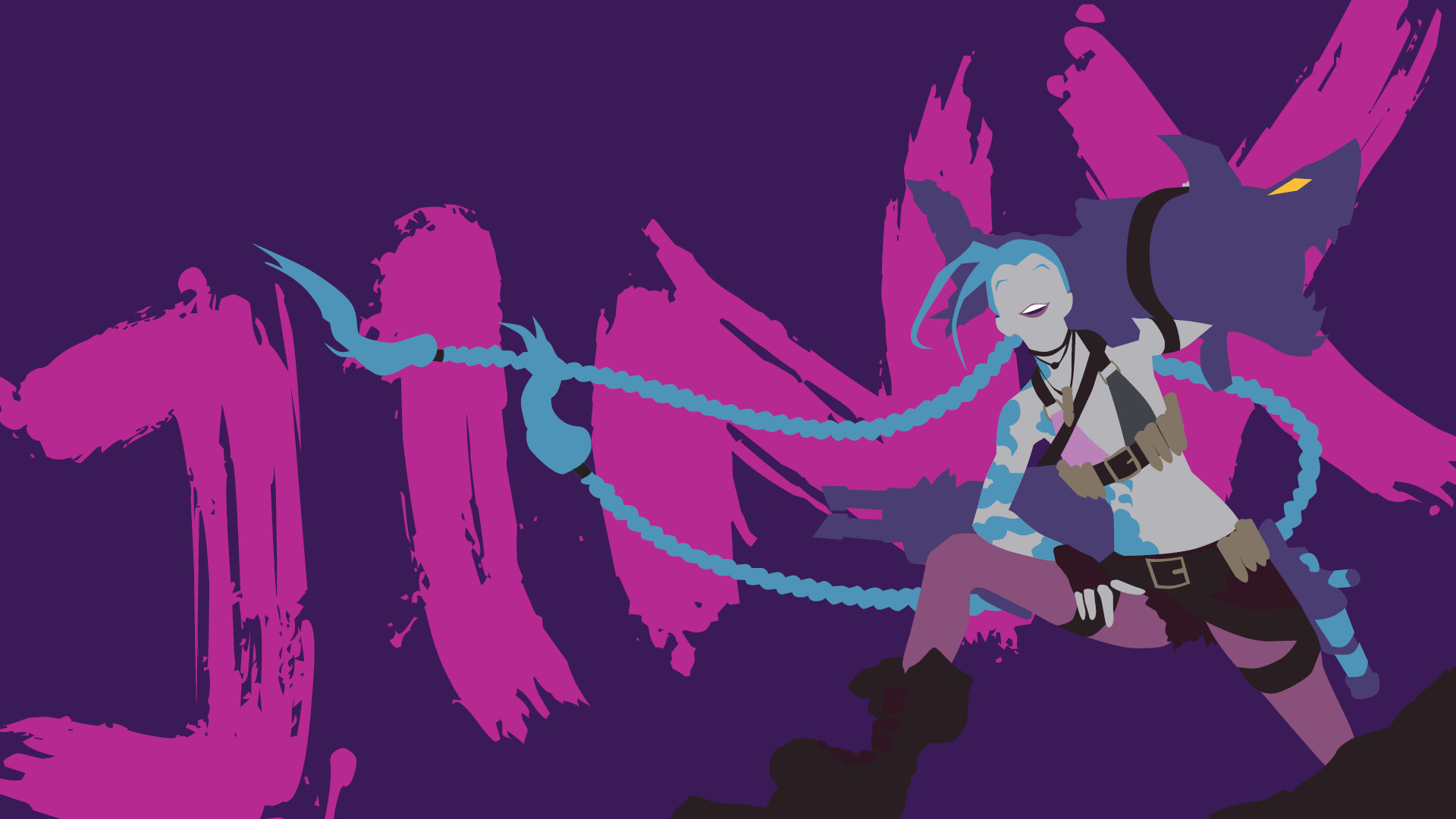 Best Jinx (League Of Legends) background ID:172360 for High Resolution hd 1080p PC