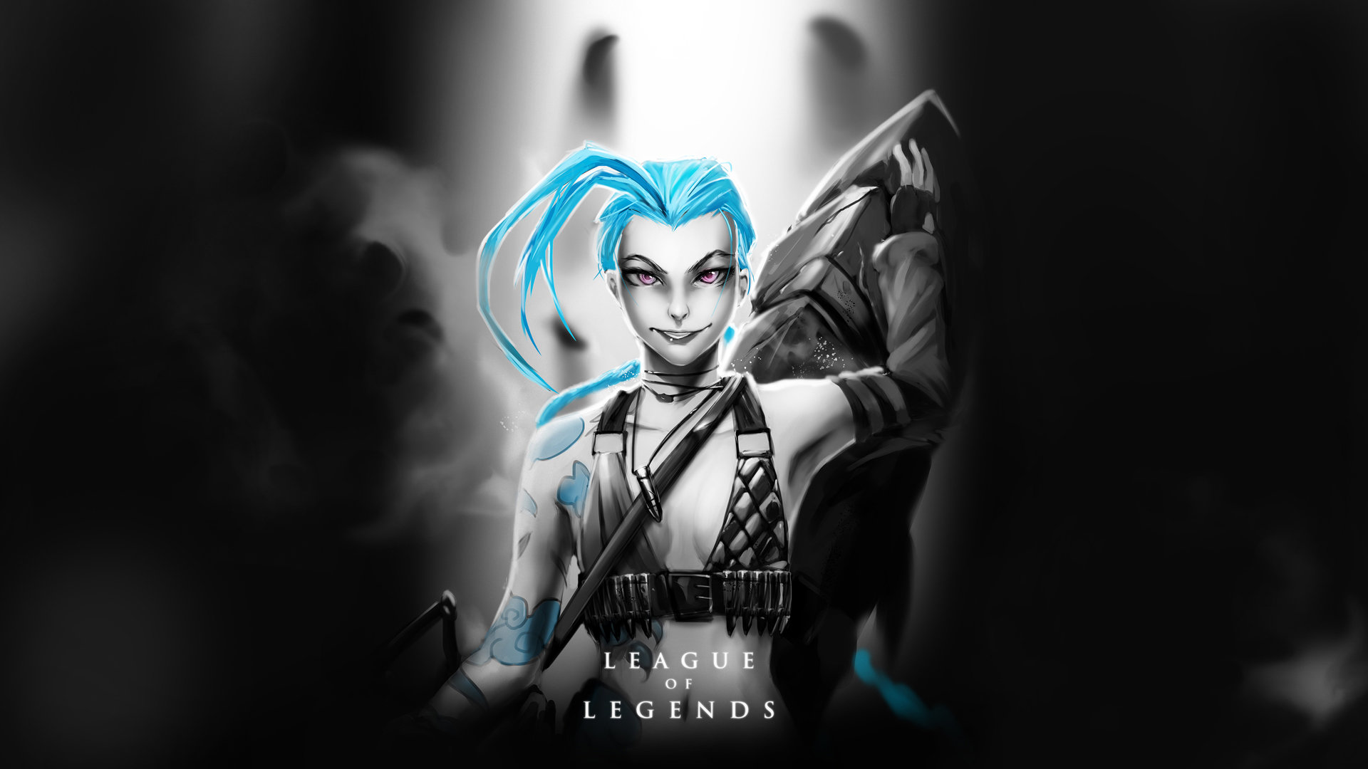 Awesome Jinx (League Of Legends) free background ID:172669 for hd 1080p computer