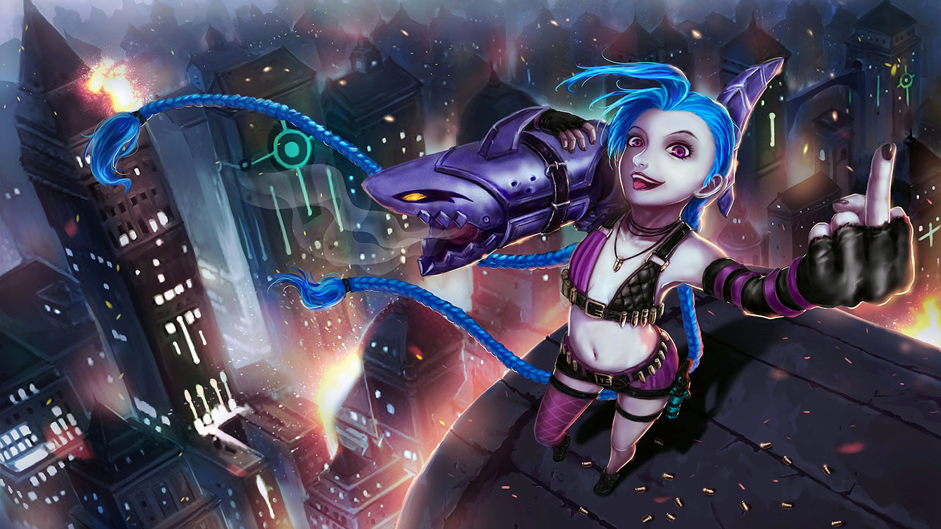 Awesome Jinx (League Of Legends) free background ID:171097 for hd 1920x1080 desktop