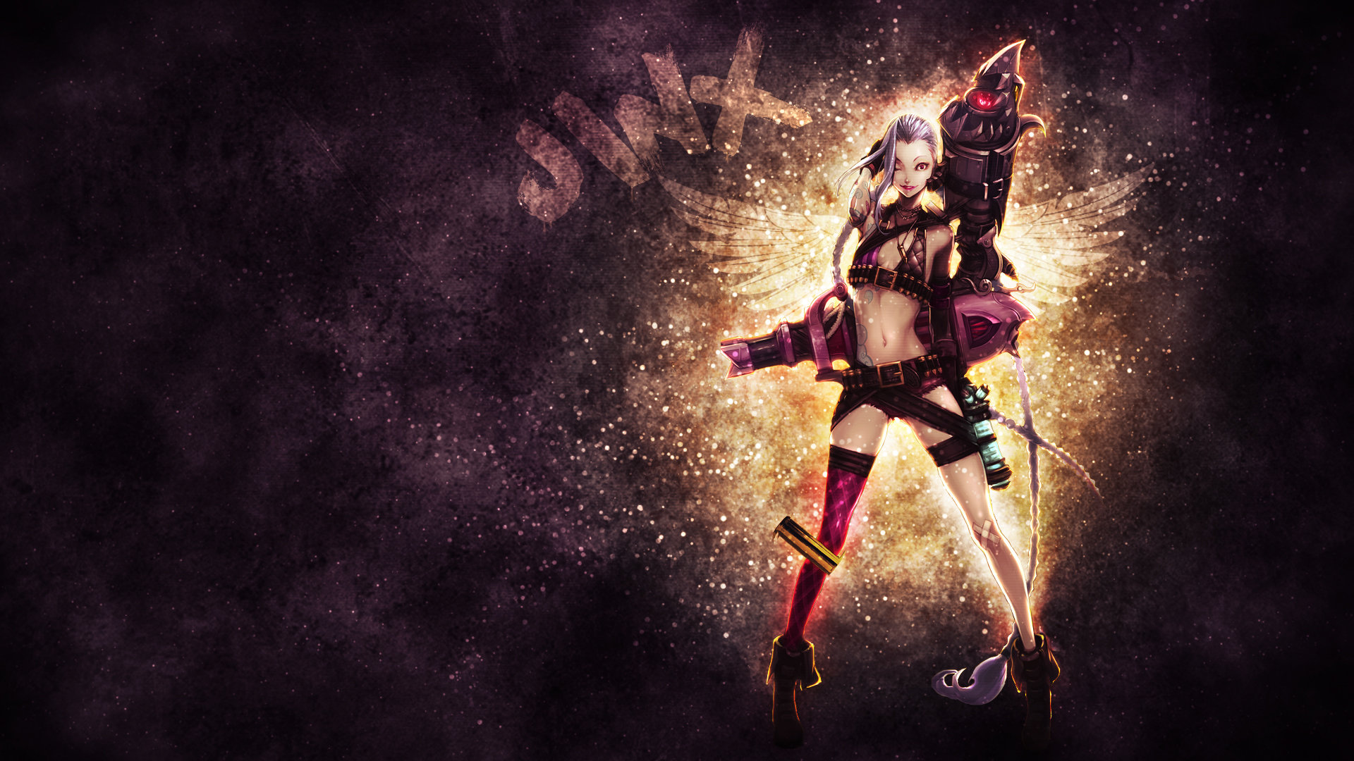 Awesome Jinx (League Of Legends) free background ID:171548 for hd 1920x1080 PC