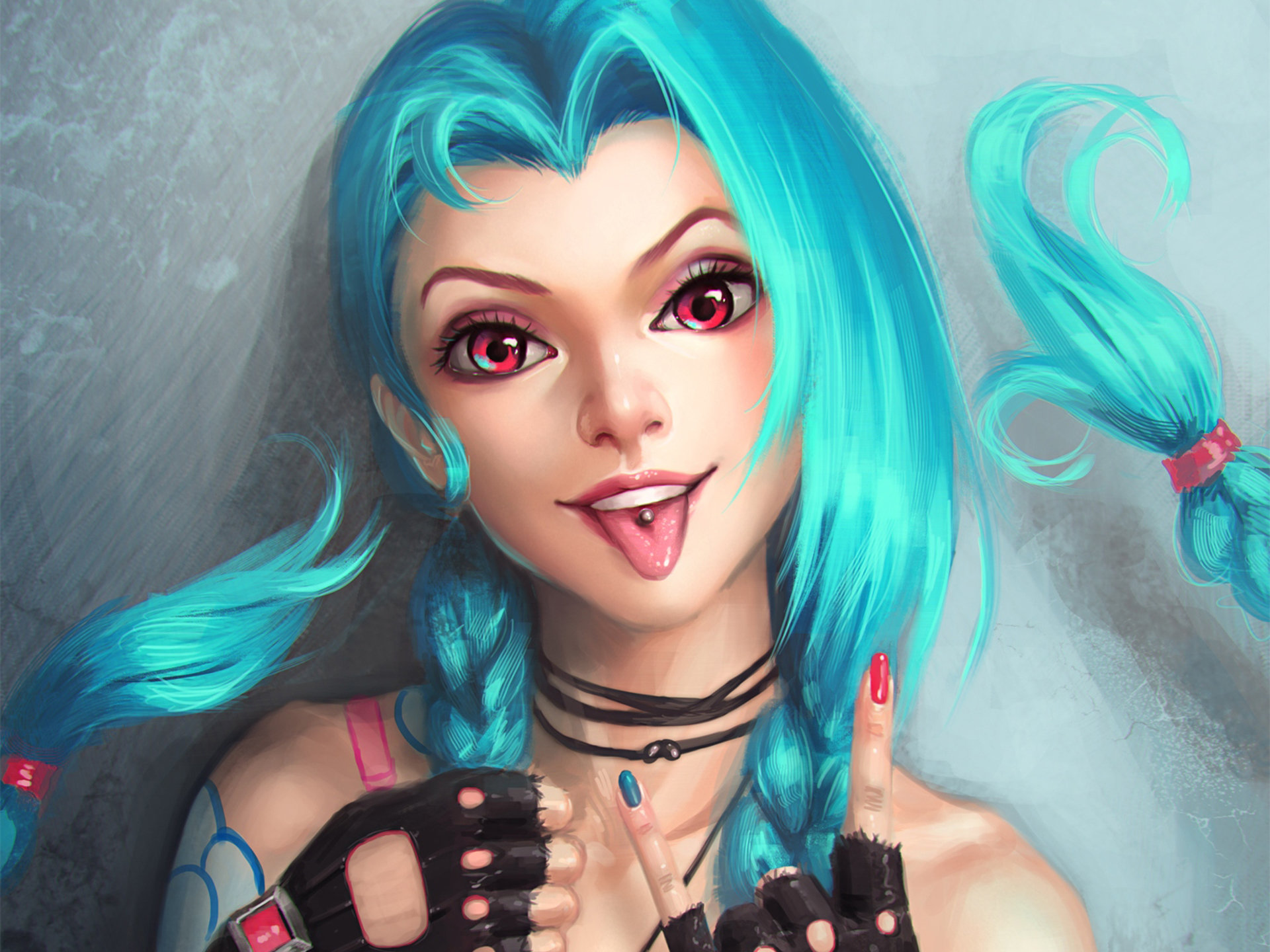 Awesome Jinx (League Of Legends) free background ID:170875 for hd 1920x1440 PC