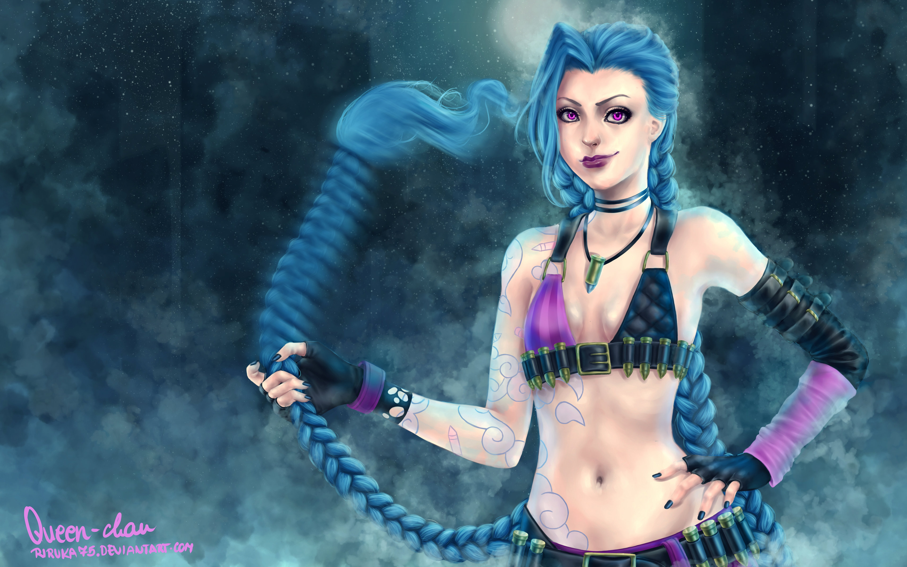 Awesome Jinx (League Of Legends) free background ID:171699 for hd 3840x2400 computer