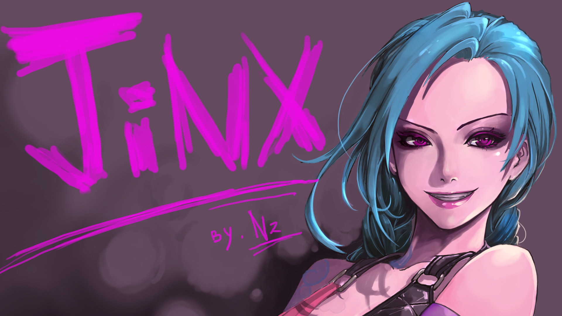 Free Jinx (League Of Legends) high quality wallpaper ID:171626 for hd 1920x1080 PC